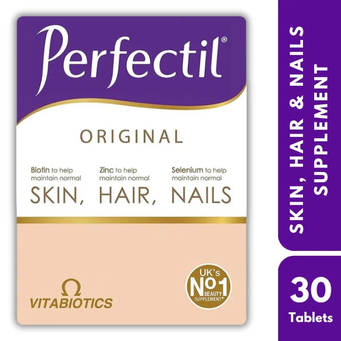 Vitabiotics Perfectil Original Skin, Hair, Nails Supplement 30 Tablets