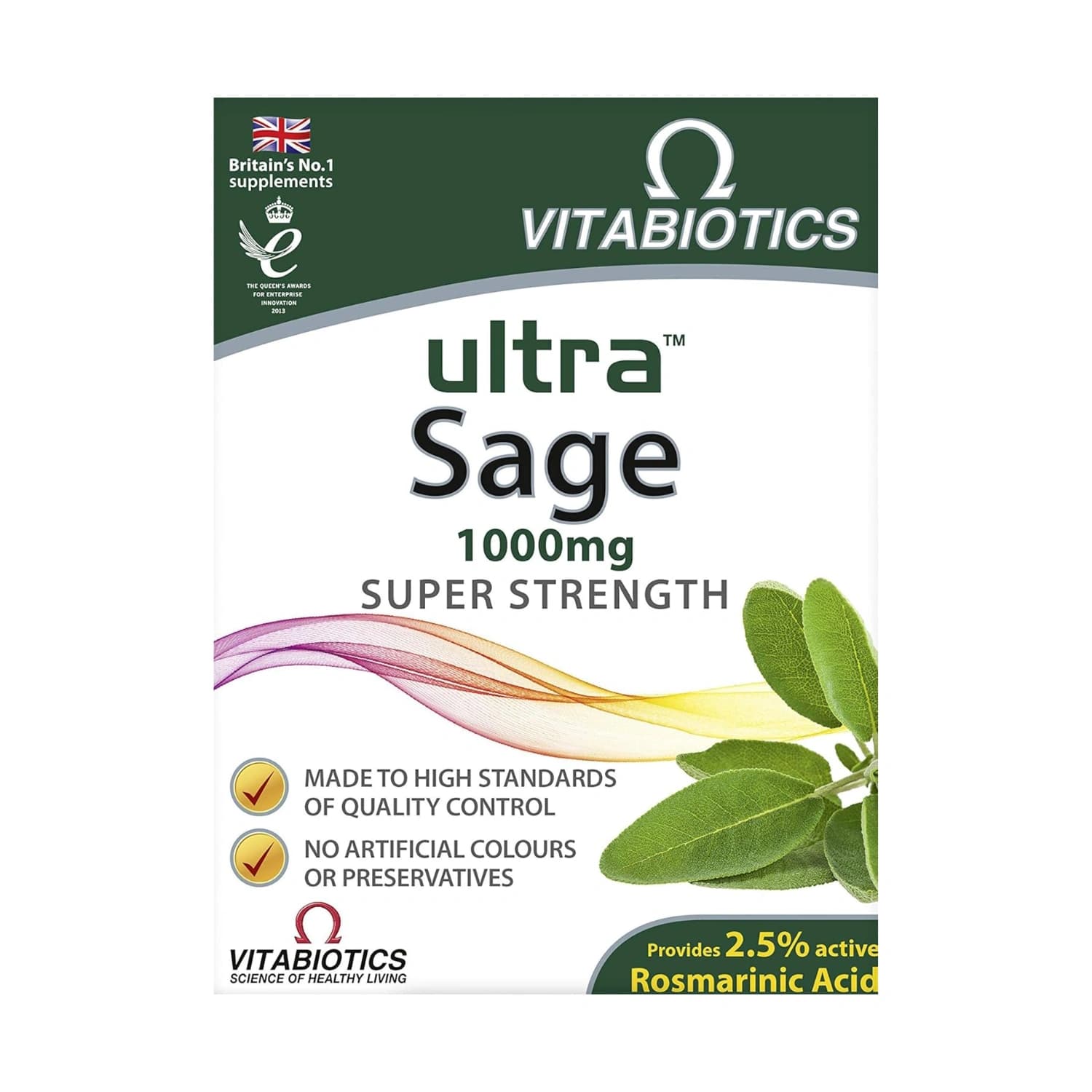 Vitabiotics Ultra Sage 30 Tablets