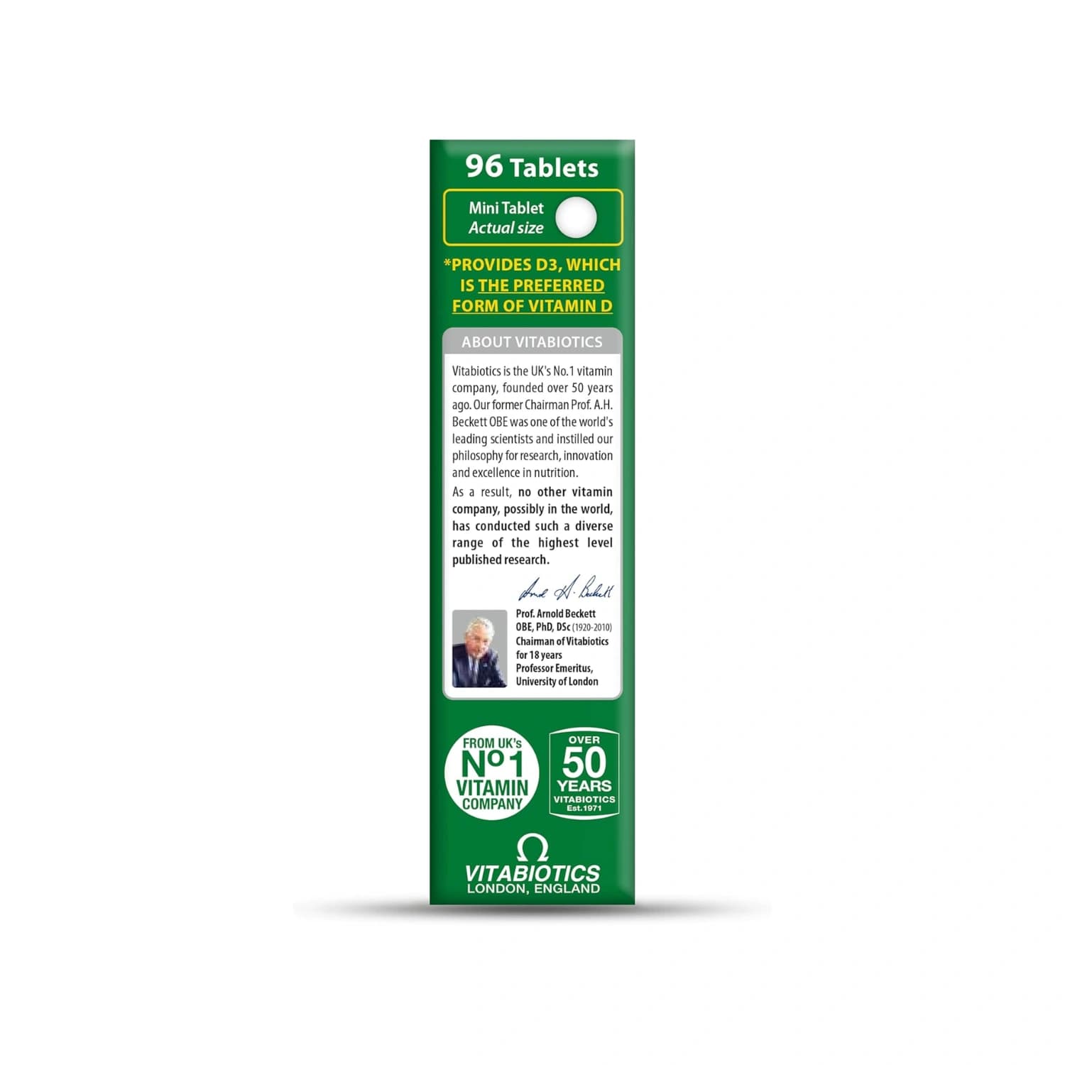 Vitabiotics Ultra Vitamin D1000IU 96 Tablets