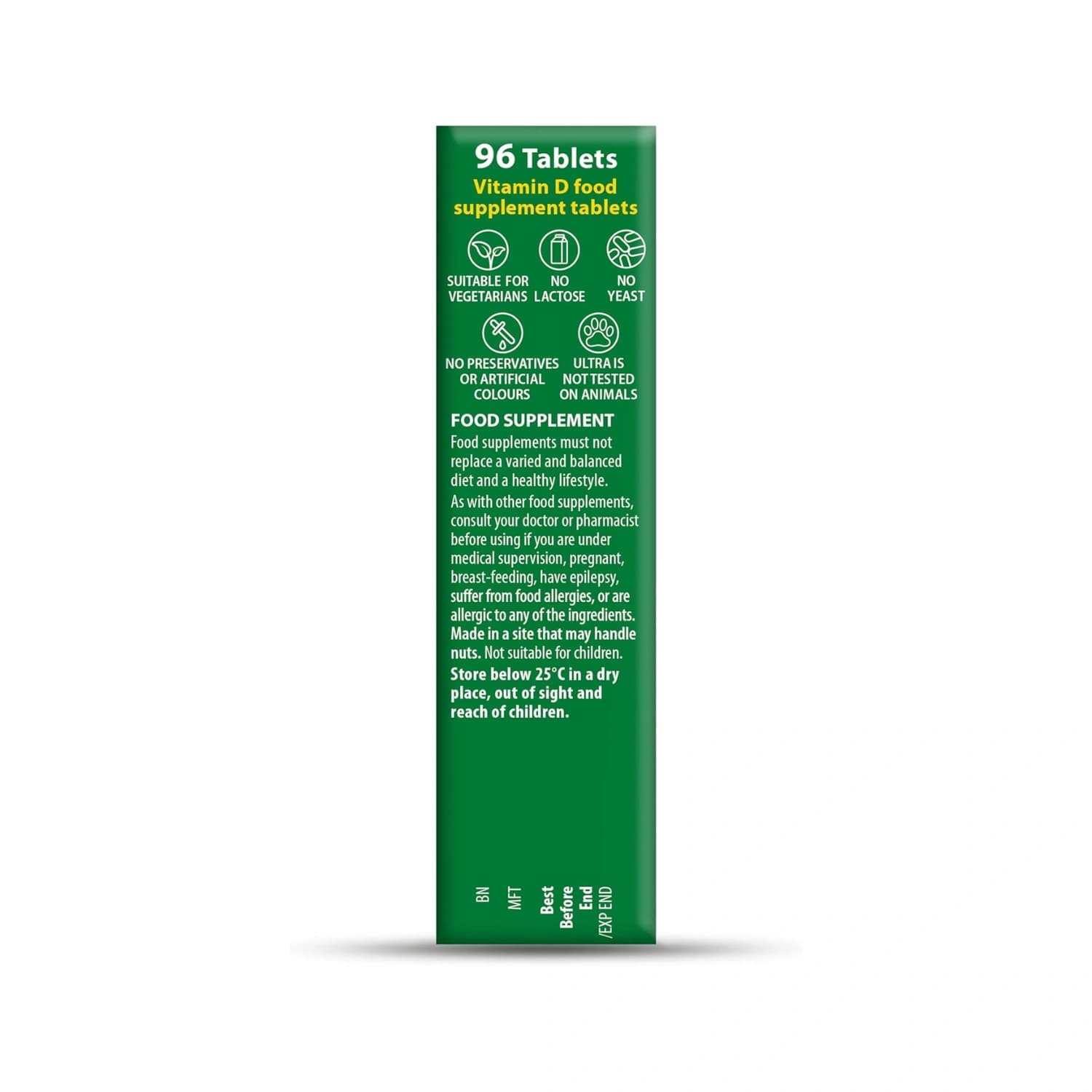Vitabiotics Ultra Vitamin D1000IU 96 Tablets