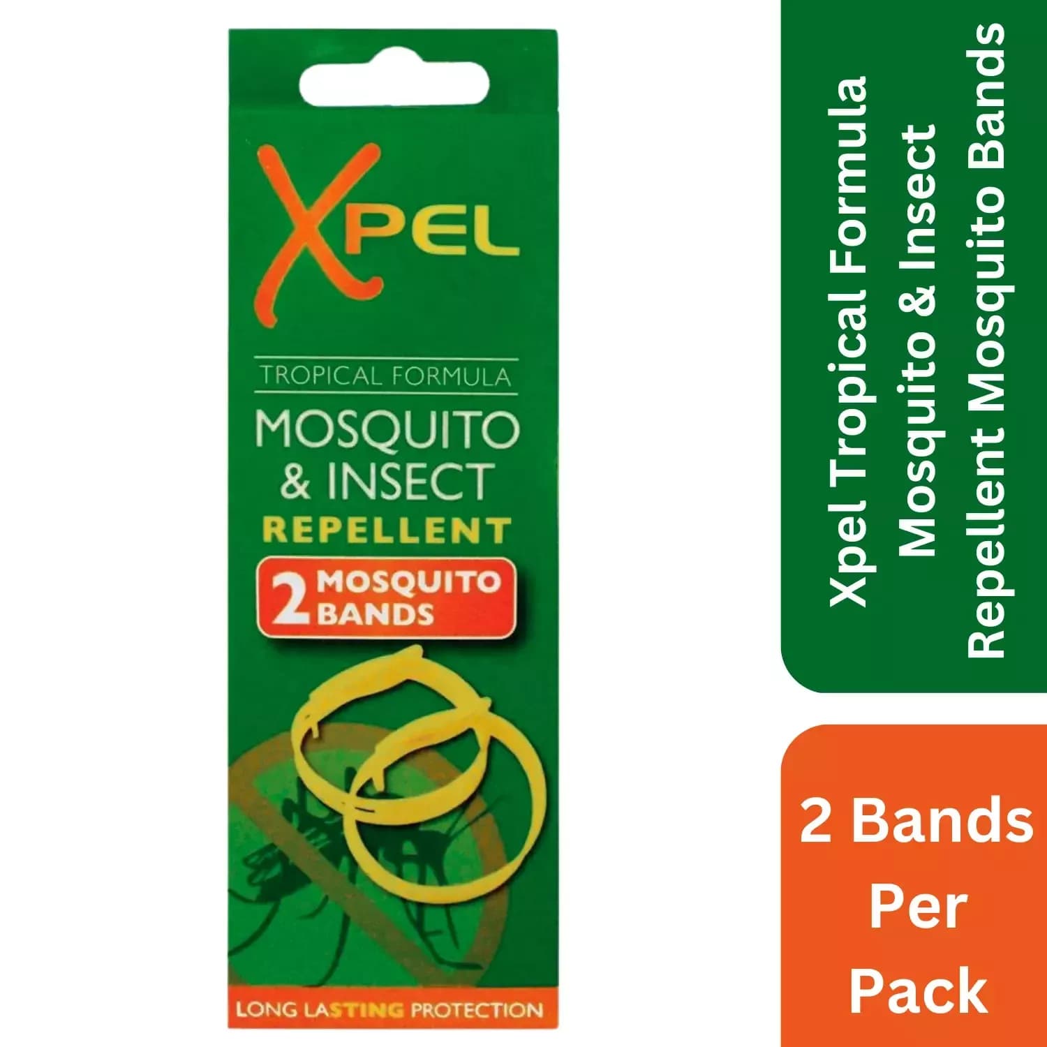 Xpel Mosquito & Insect Repellent Bands - 2 pack