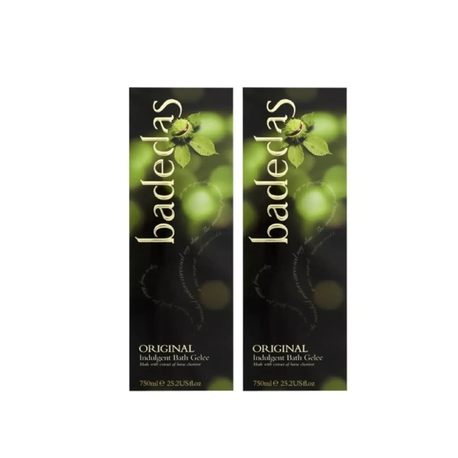 2x Badedas Original Indulgent Bubble Bath Gel 750ml