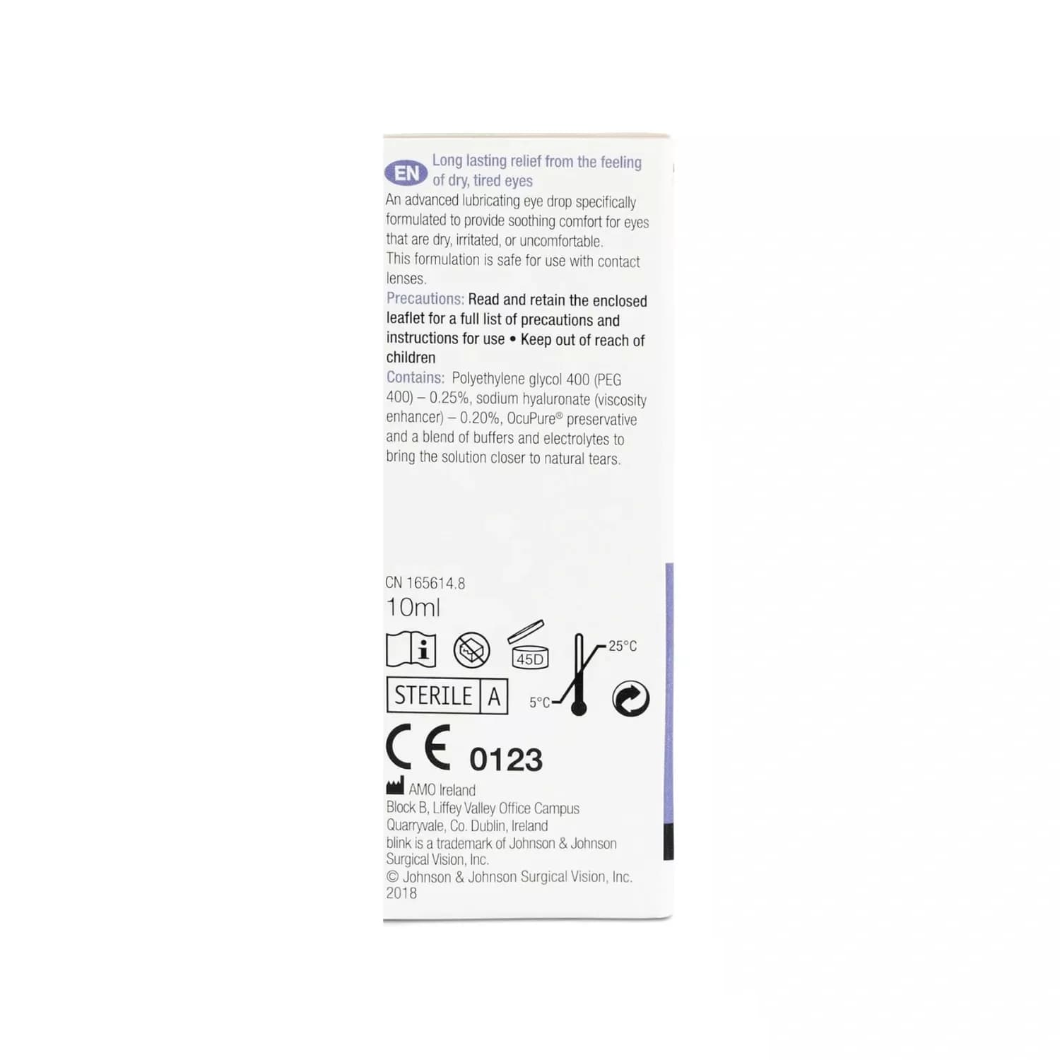 Blink Intensive Tears Eye Drops 10 ml