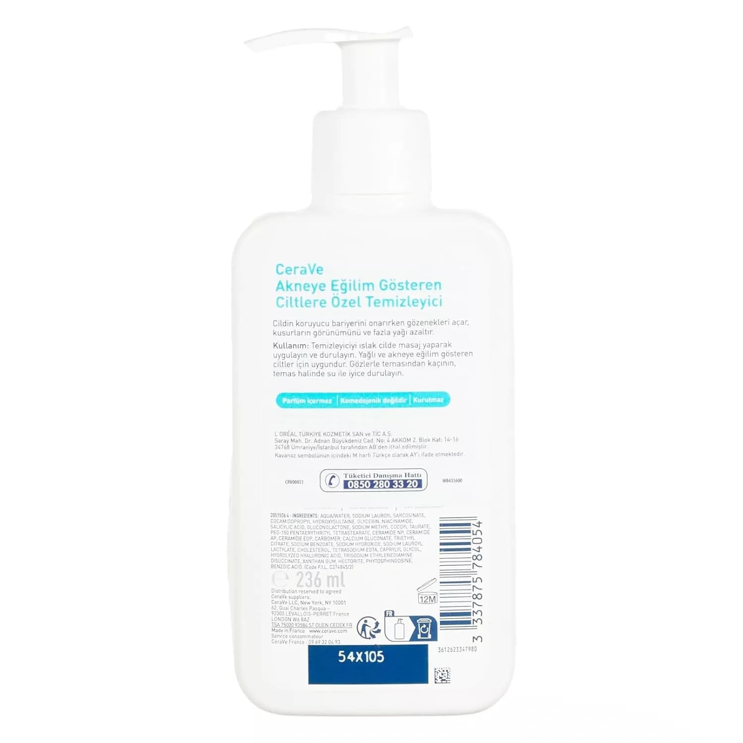 CeraVe Blemish Control Cleanser 236ml