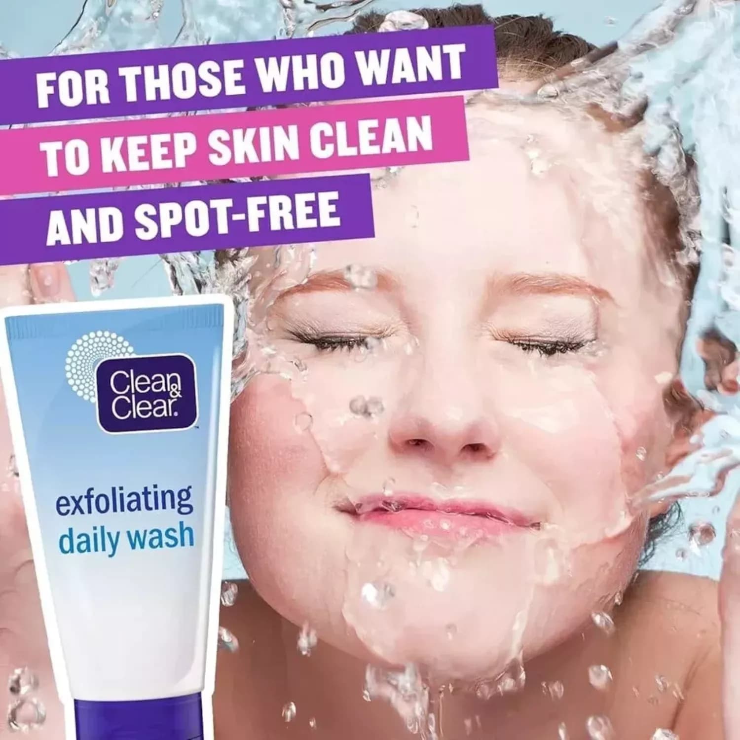 Clean & Clear Exfoliating Daily Wash 150ml