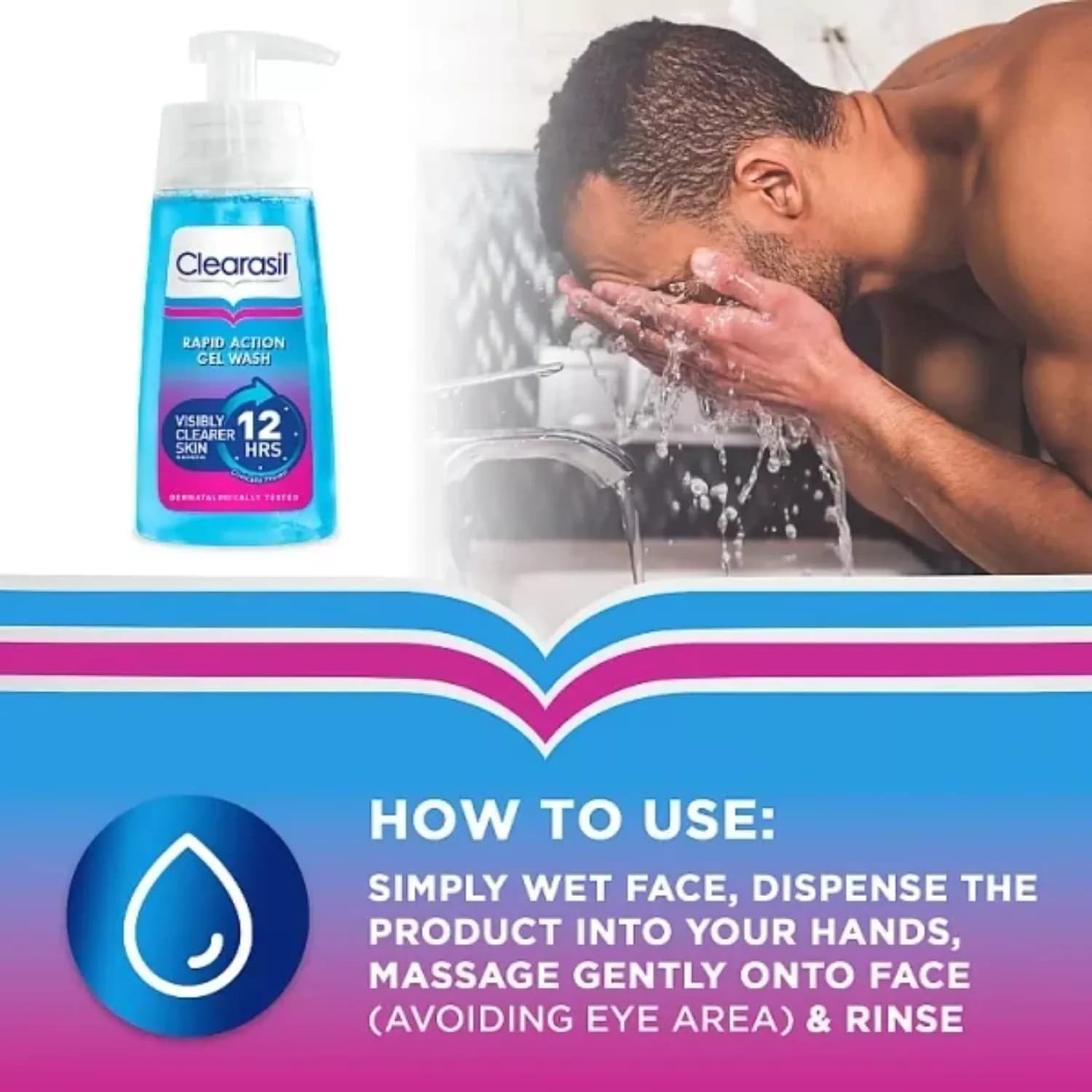 Clearasil Ultra Rapid Wash Action Gel 150ml