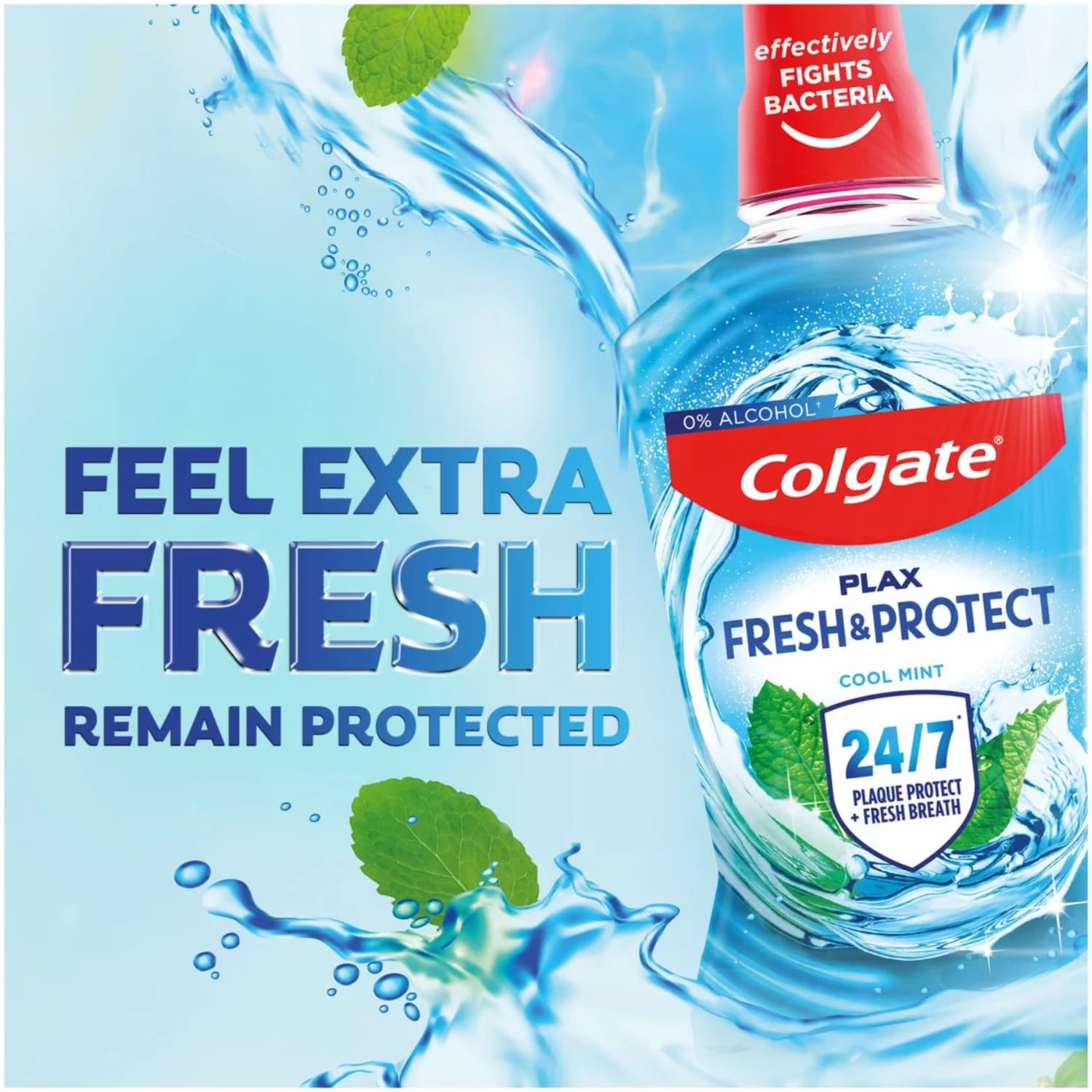 Colgate Plax Coolmint Mouthwash 500ml