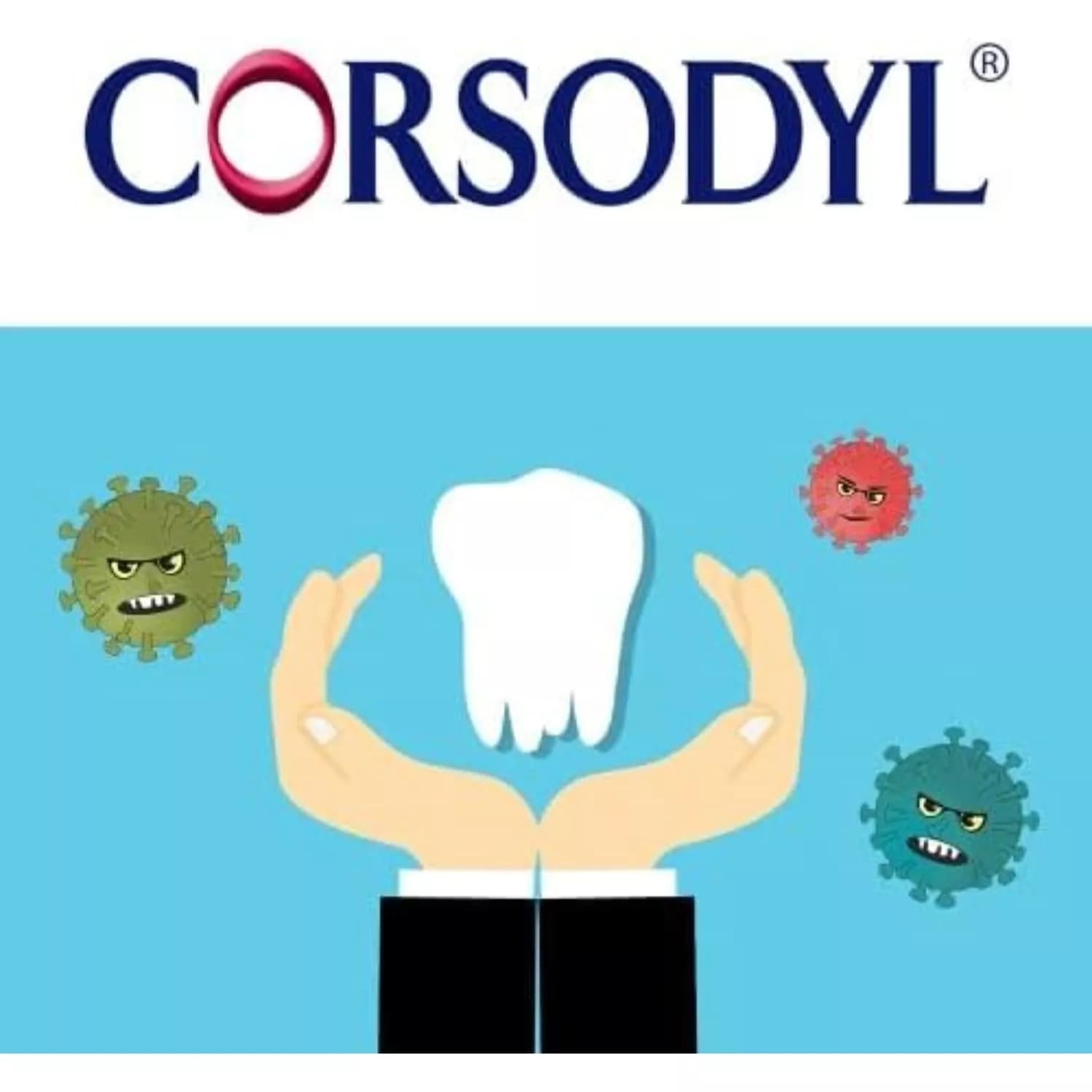 Corsodyl Complete Protection Mouthwash 500ml