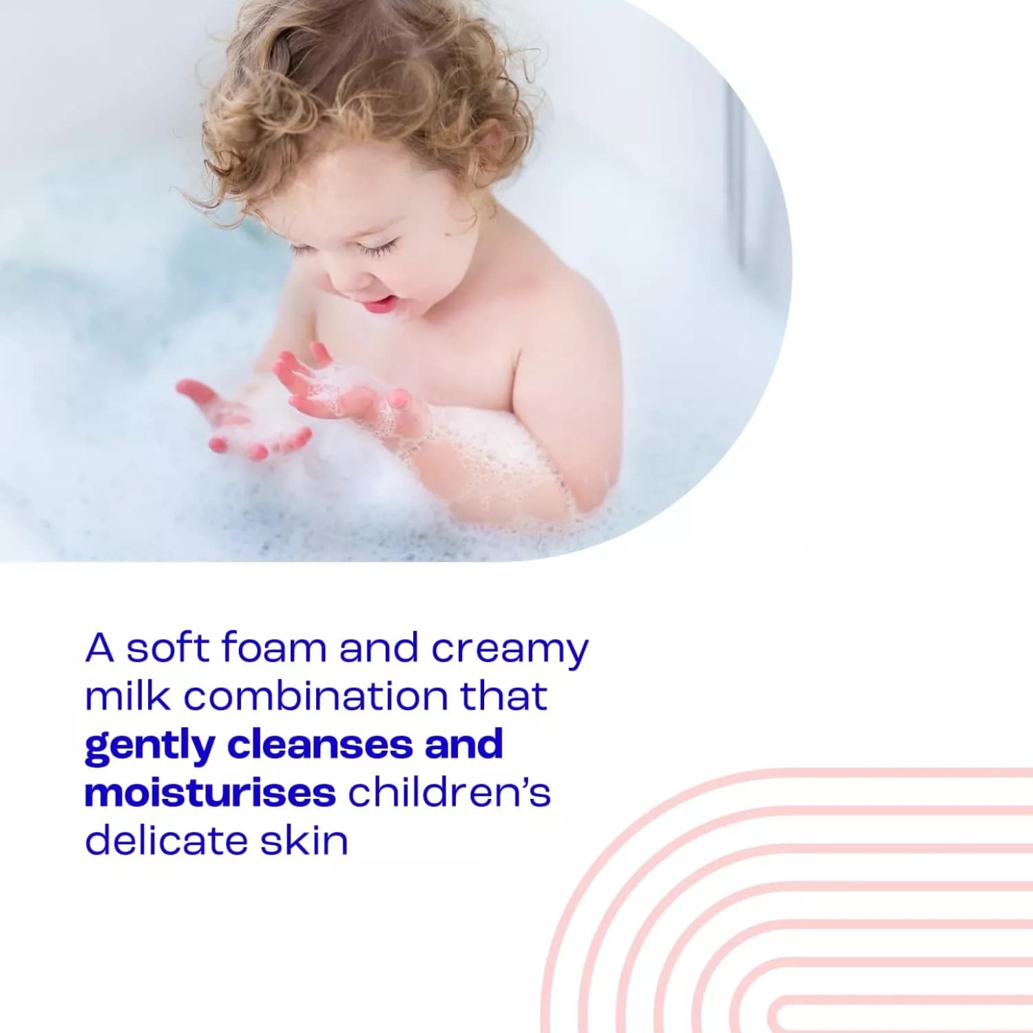 E45 Junior Foaming Bath Milk 500ml