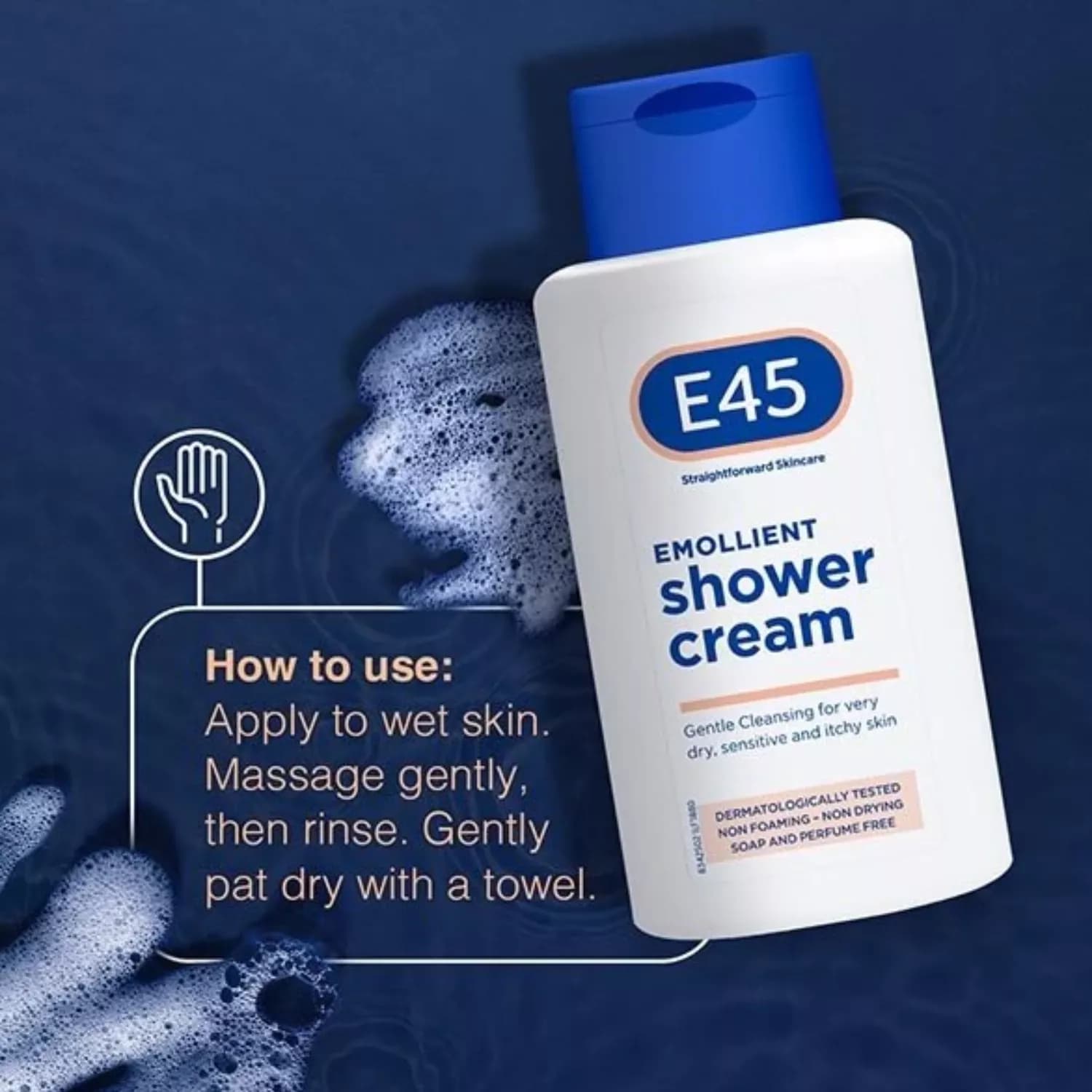 E45 Emollient Shower Cream 200ml