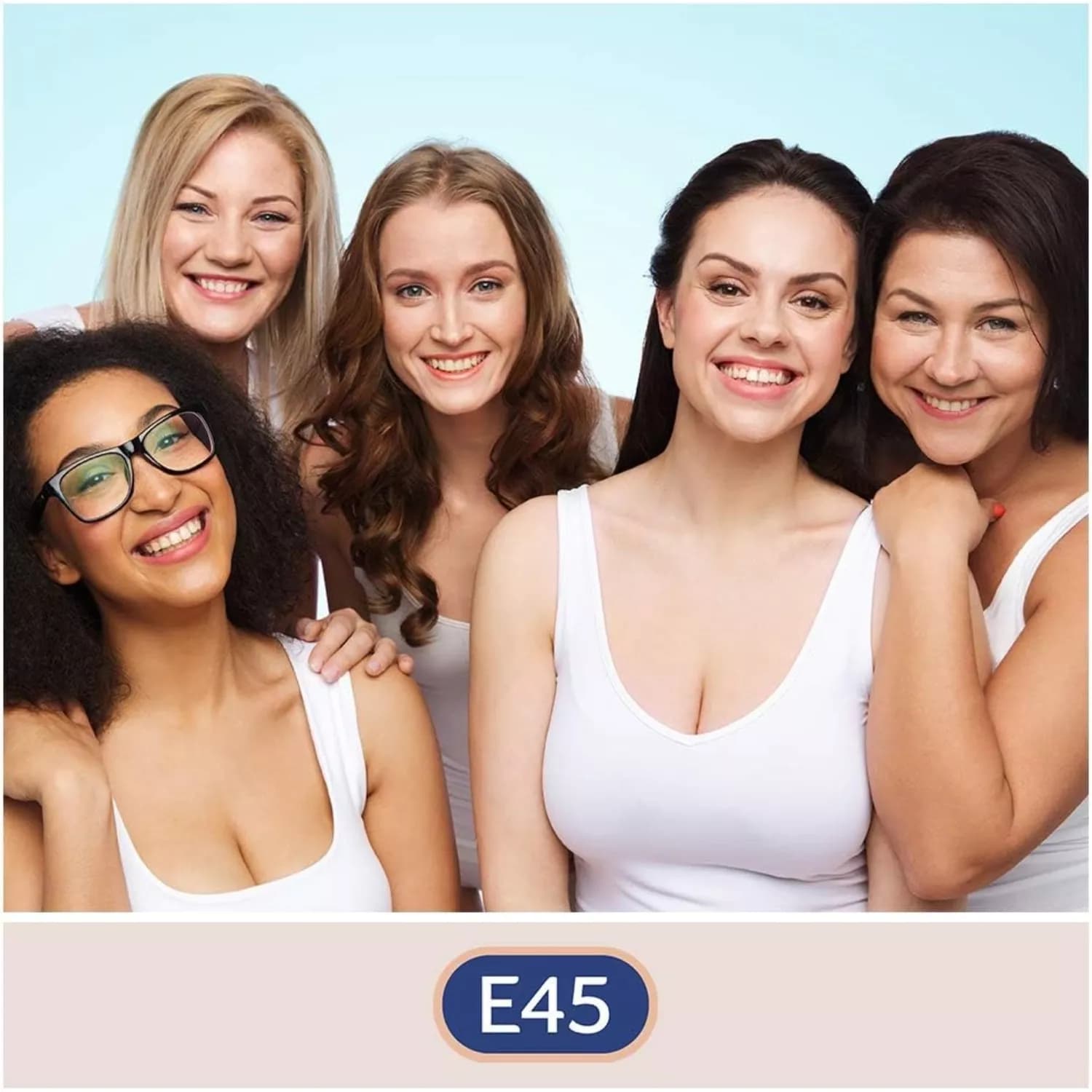 E45 Moisturiser Cream Moisturiser Pump 500g
