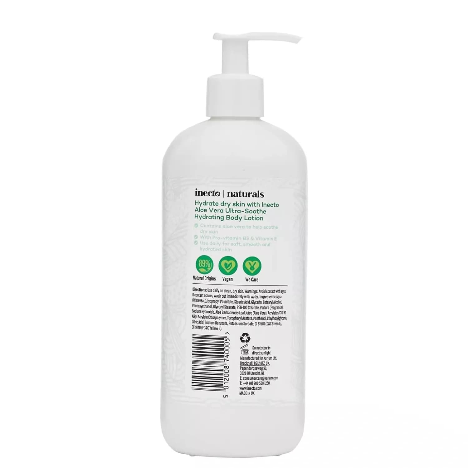 Inecto Body Lotion Aloe Vera 500ml