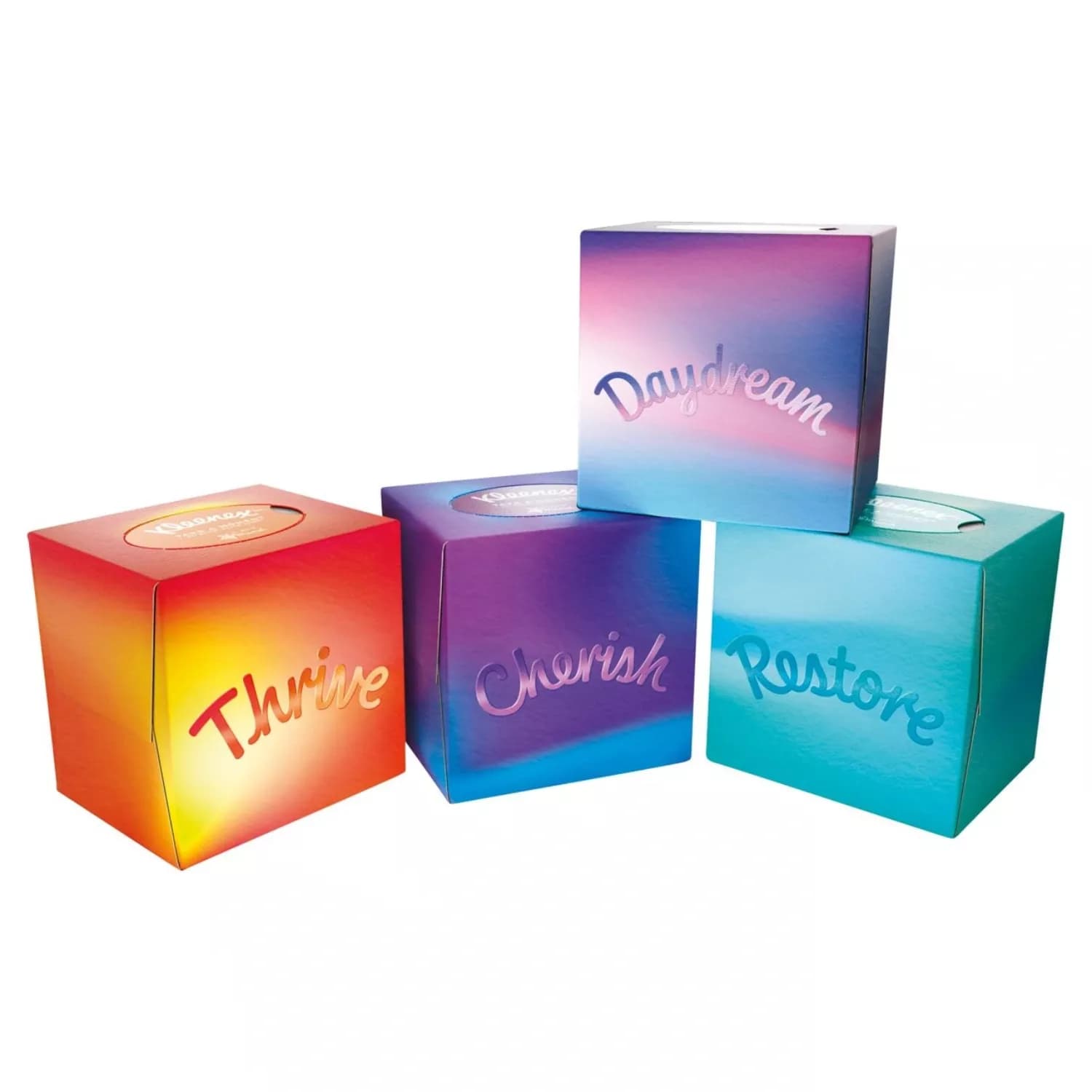Kleenex Collection Cube Tissues Pack of 48