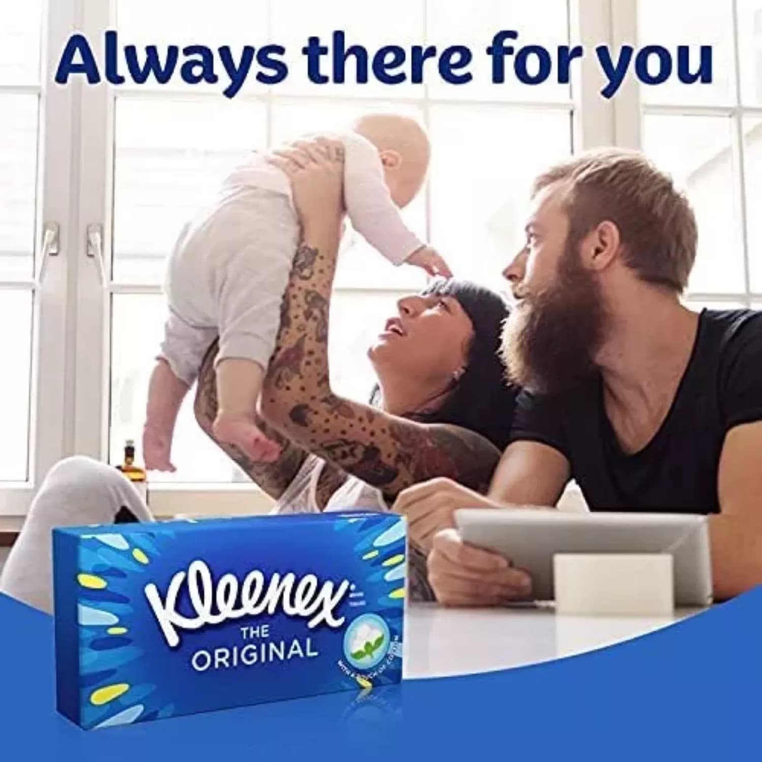 Kleenex The Original Tissues Single Standard Box - 64 Tissues