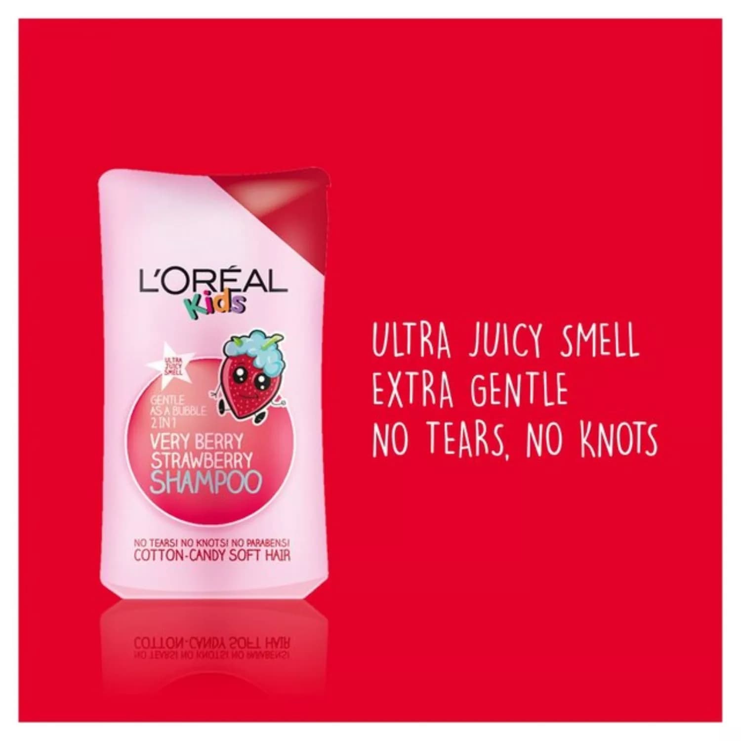L'Oreal Kids Very Berry Strawberry Shampoo 250ml