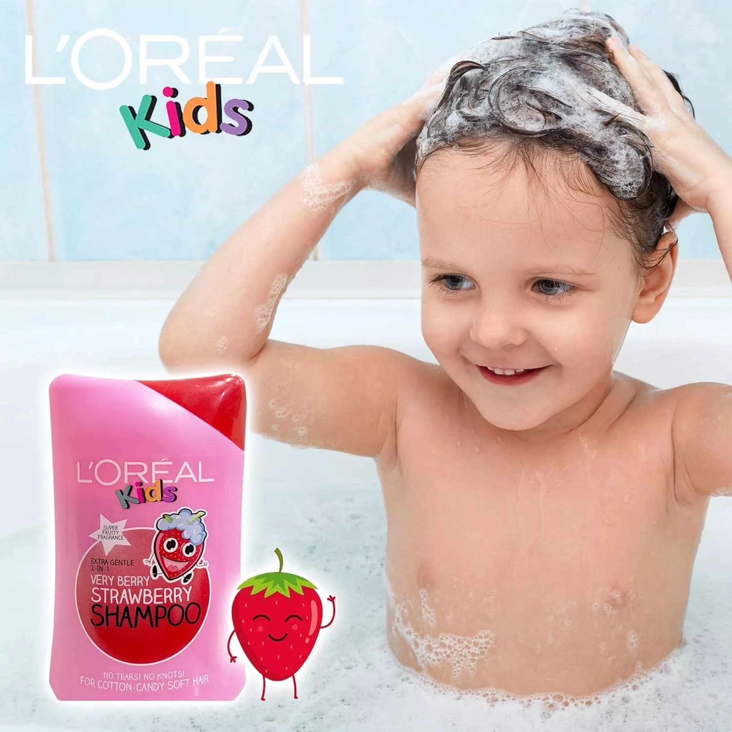 L'Oreal Kids Very Berry Strawberry Shampoo 250ml