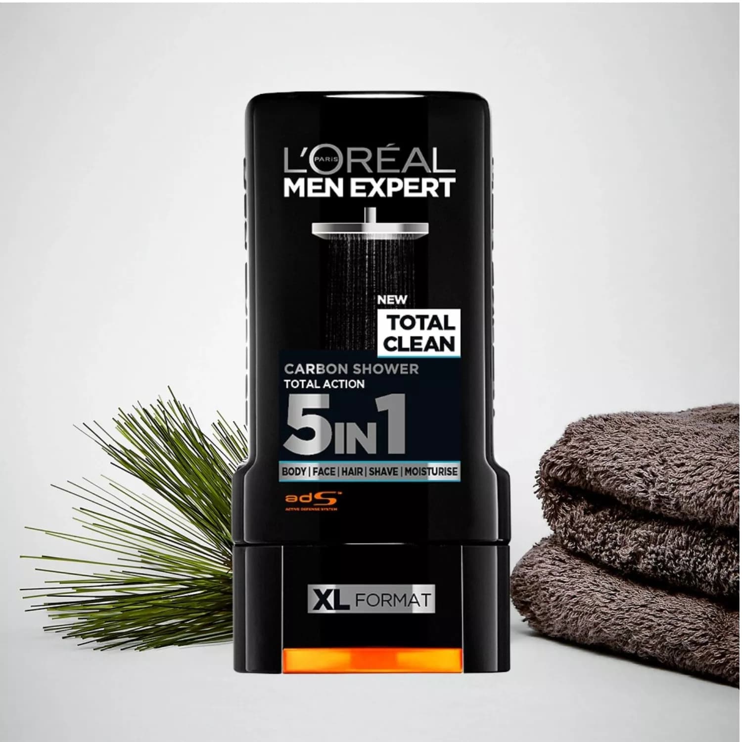 L'Oreal Men Expert Total Clean Shower Gel 300ml