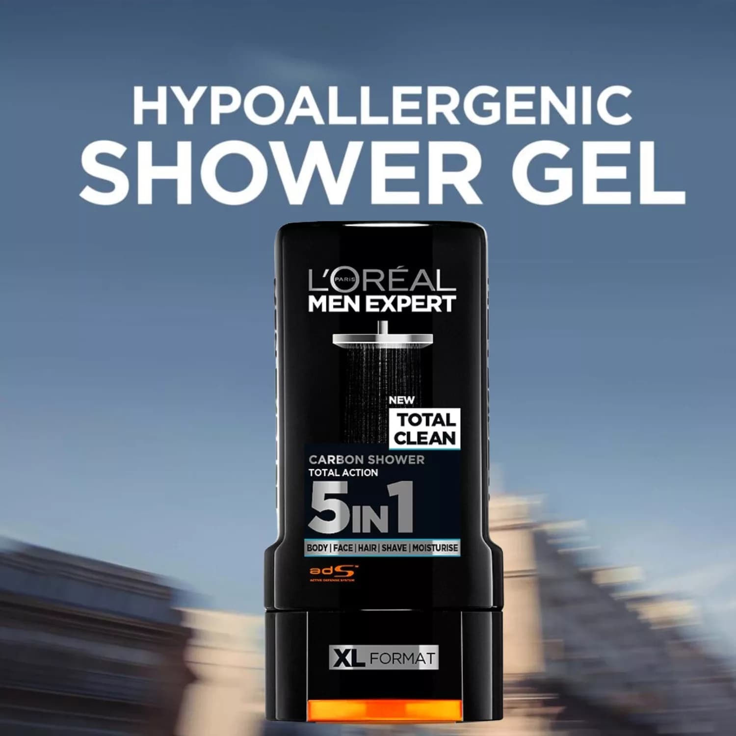 L'Oreal Men Expert Total Clean Shower Gel 300ml