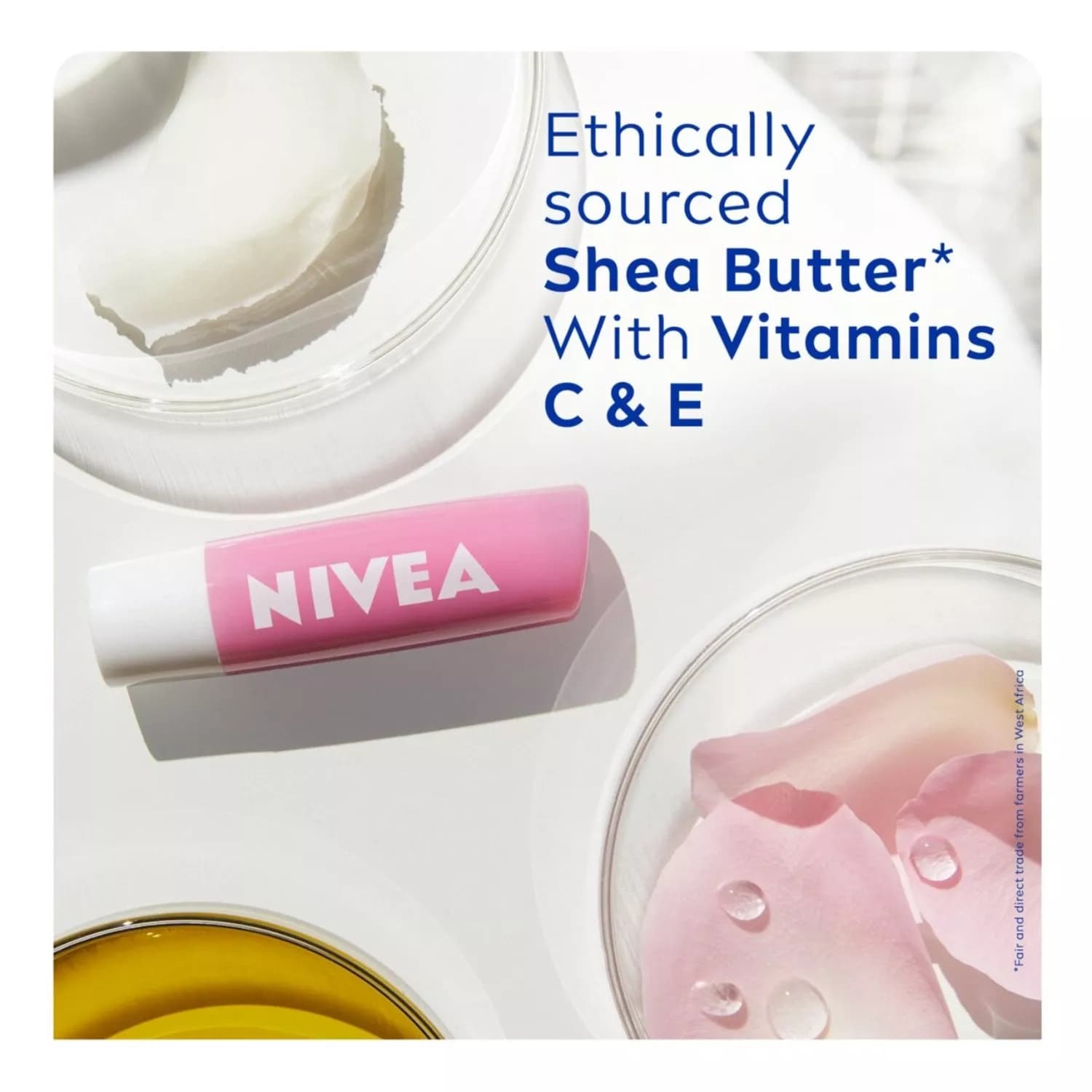 Nivea Lip Care Rose Daily Lip Care 4.8g
