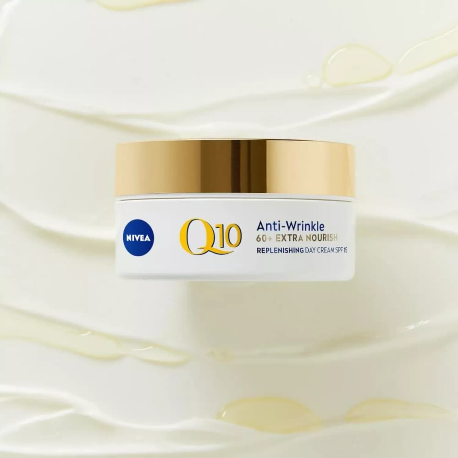 Nivea Q10 Power 60+ Skin Anti-Wrinkle + Replenishing Day Cream 50ml