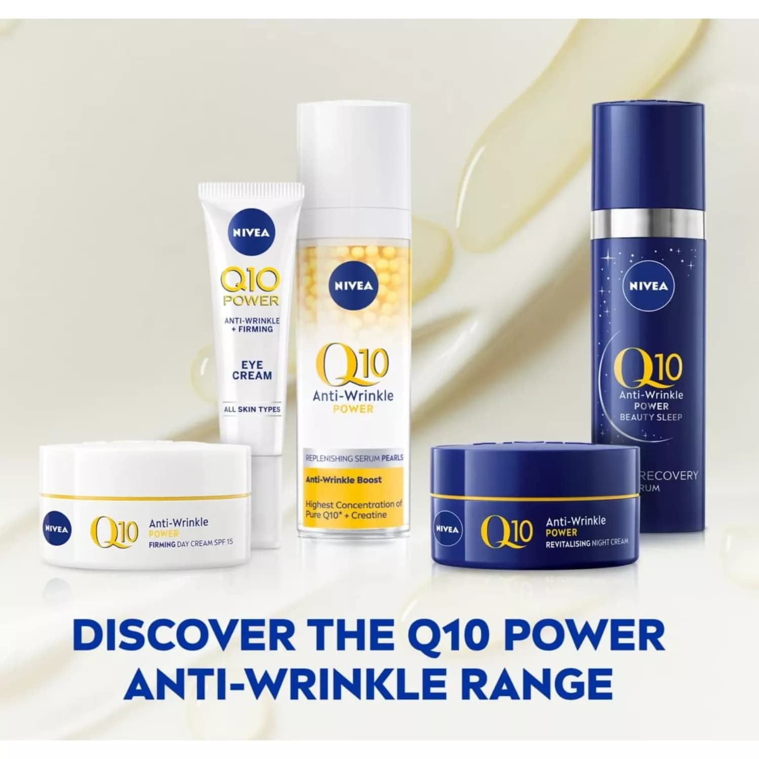 NIVEA Q10 Power Anti-Wrinkle + Firming Face Cream 50ml