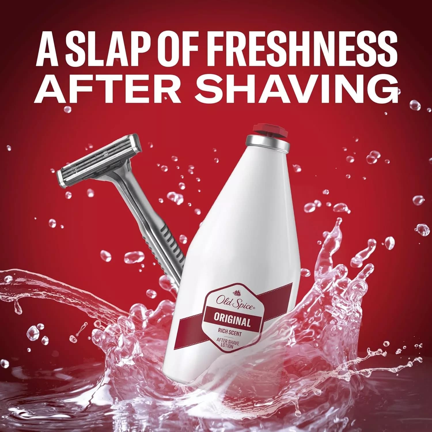 2x Old Spice Original After Shave Lotion 150ml