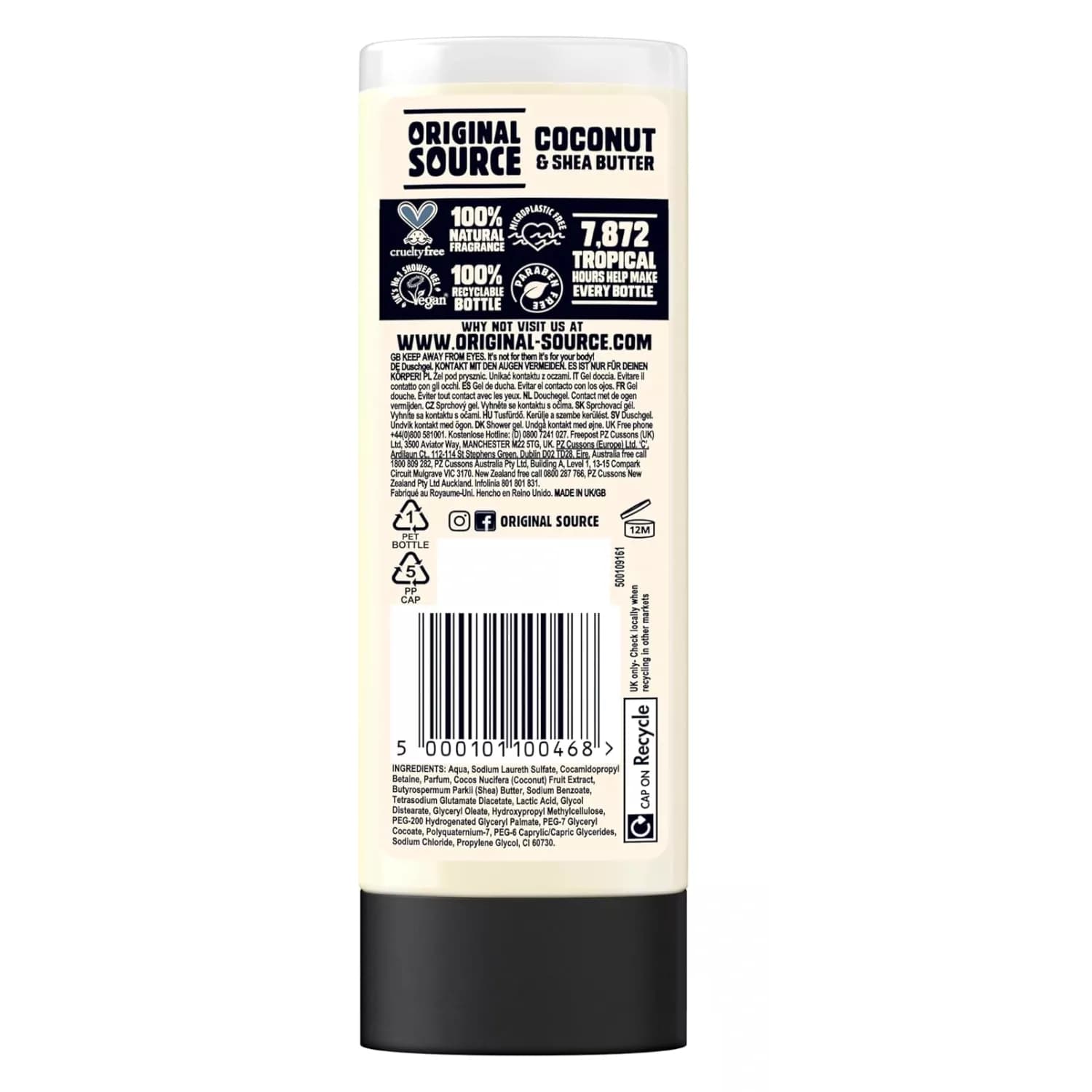Original Source Coconut & Shea Butter 250ml