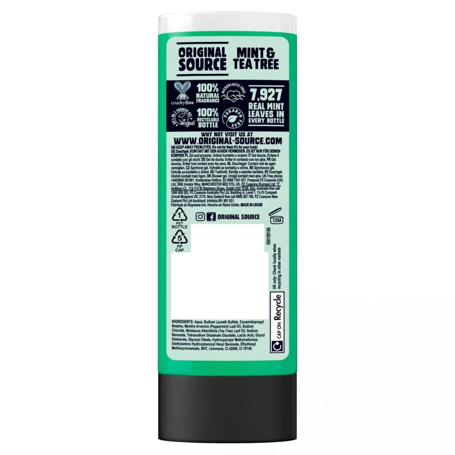Original Source Mint & Tea Tree Shower Gel 250ml
