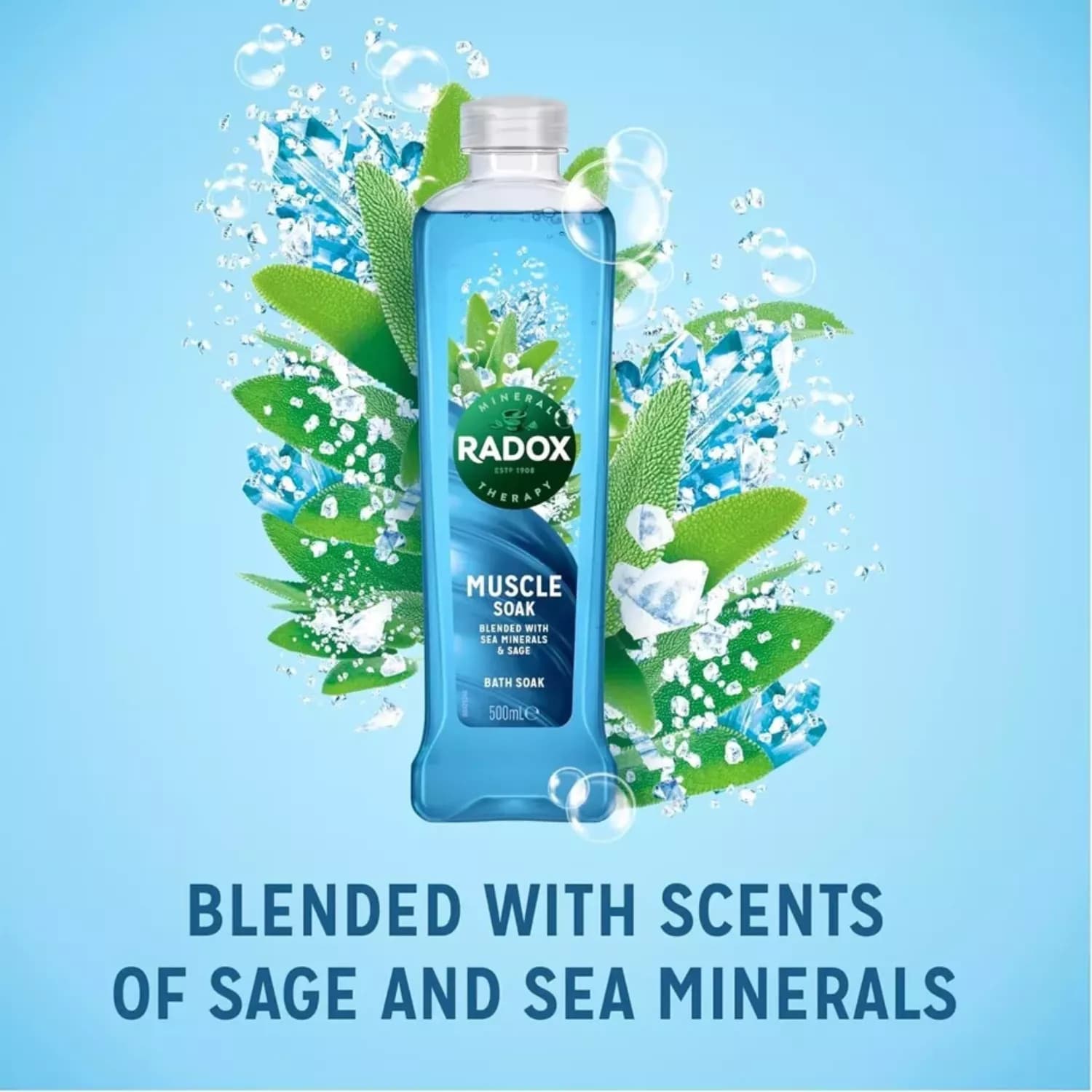 Radox Muscle Soak Bath Soak 500ml