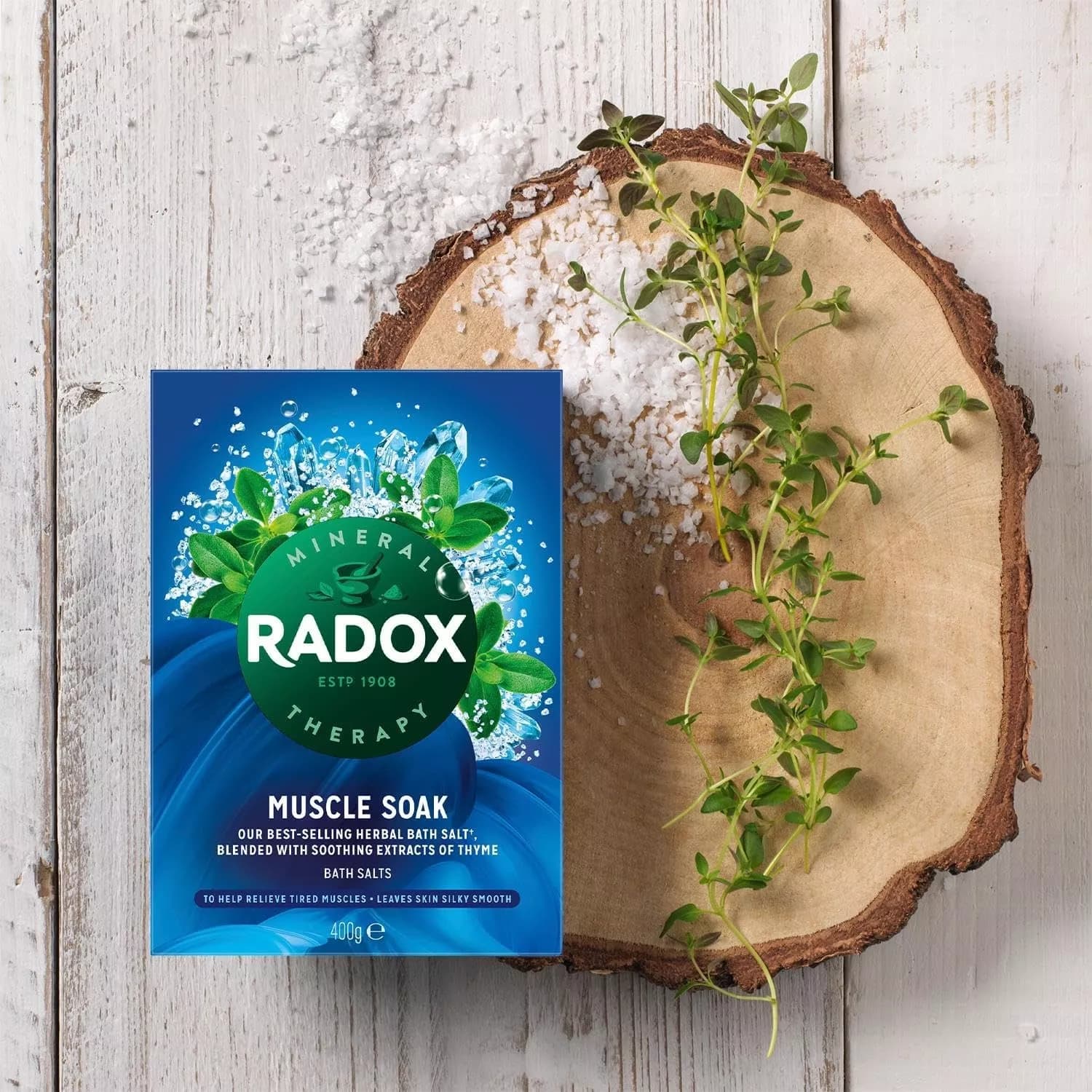 Radox Mineral Therapy Muscle Soak Bath 400g