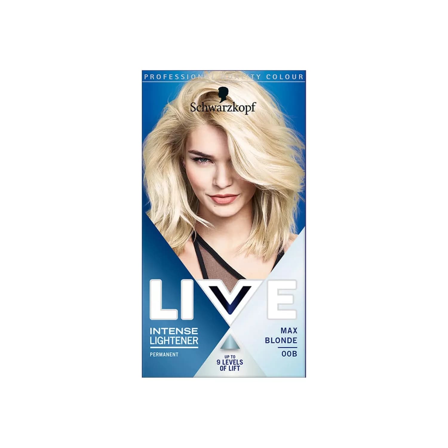 Schwarzkopf Live Intense Colour Permanent Hair Dye 00B MAX BLONDE