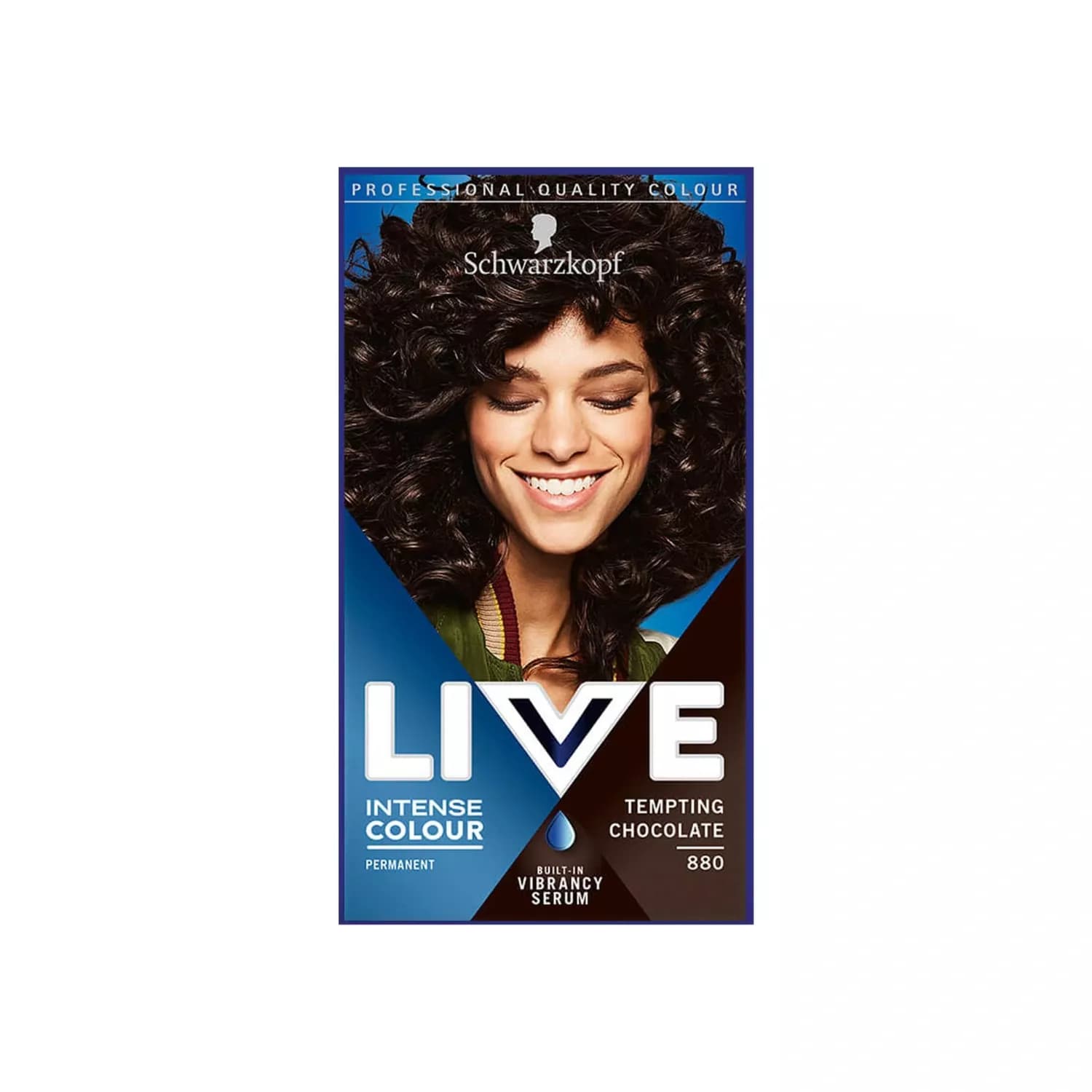Schwarzkopf Live Intense Colour Permanent Hair Dye - 880 Tempting Chocolate