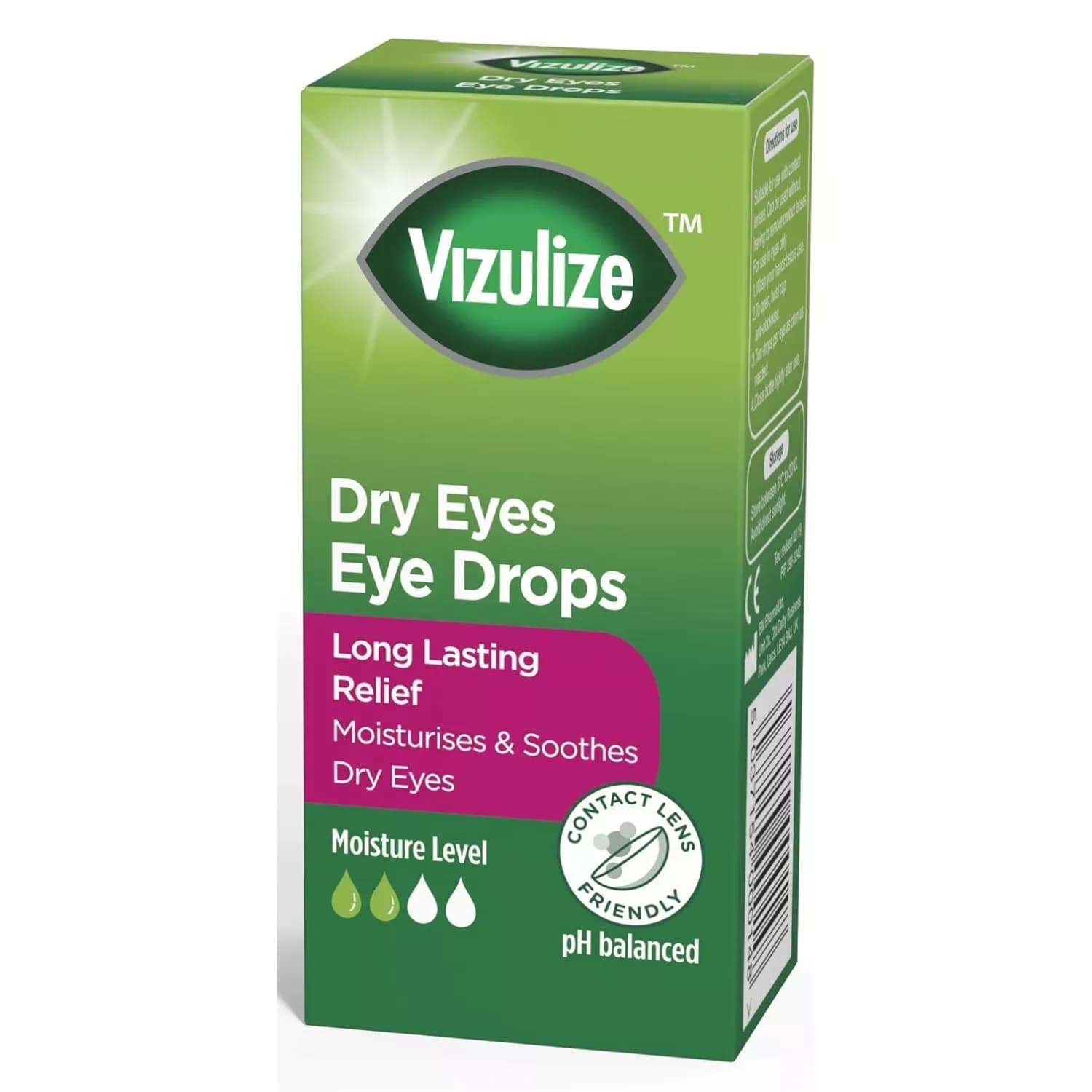 Vizulize Long Lasting Dry Eye Drops 10ml