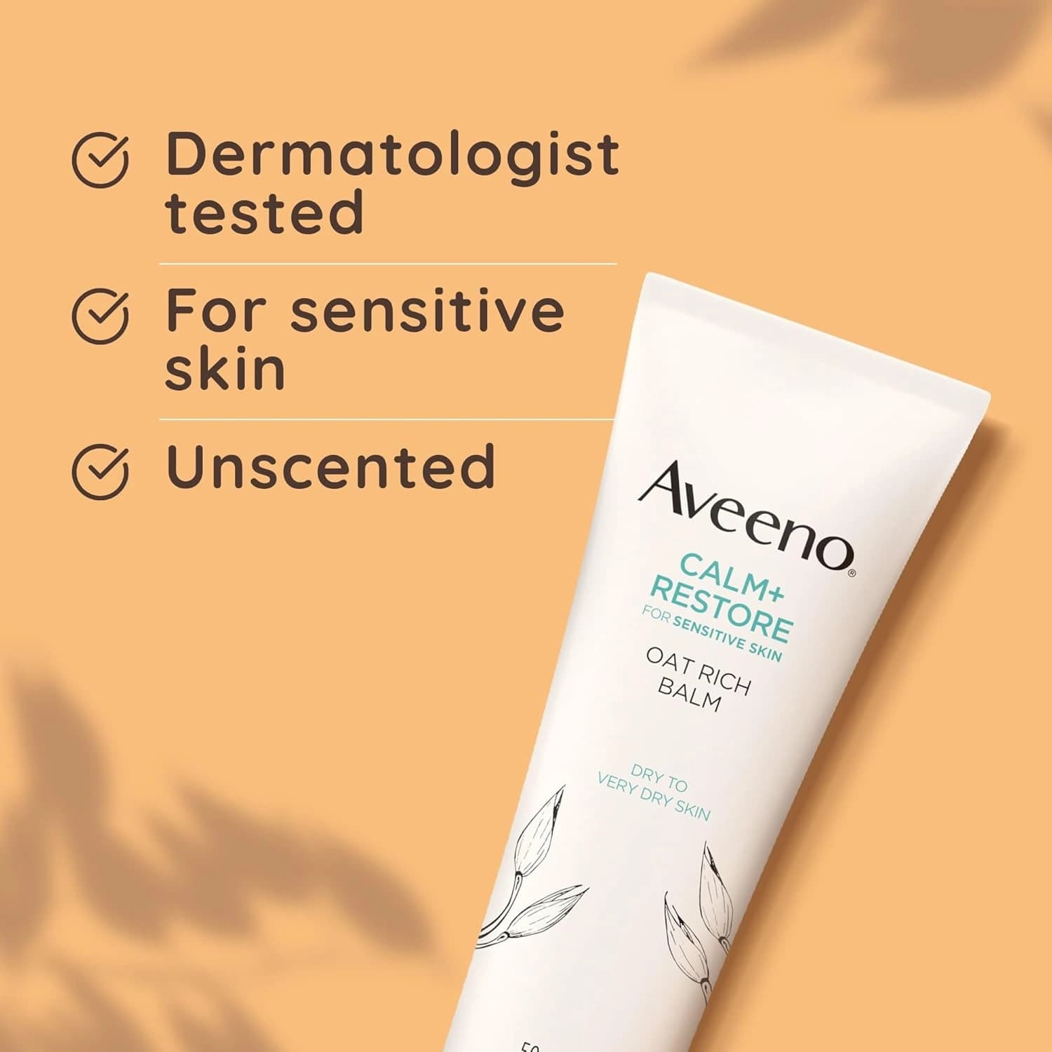Aveeno Face Calm+ Restore Oat Rich Balm 50ml