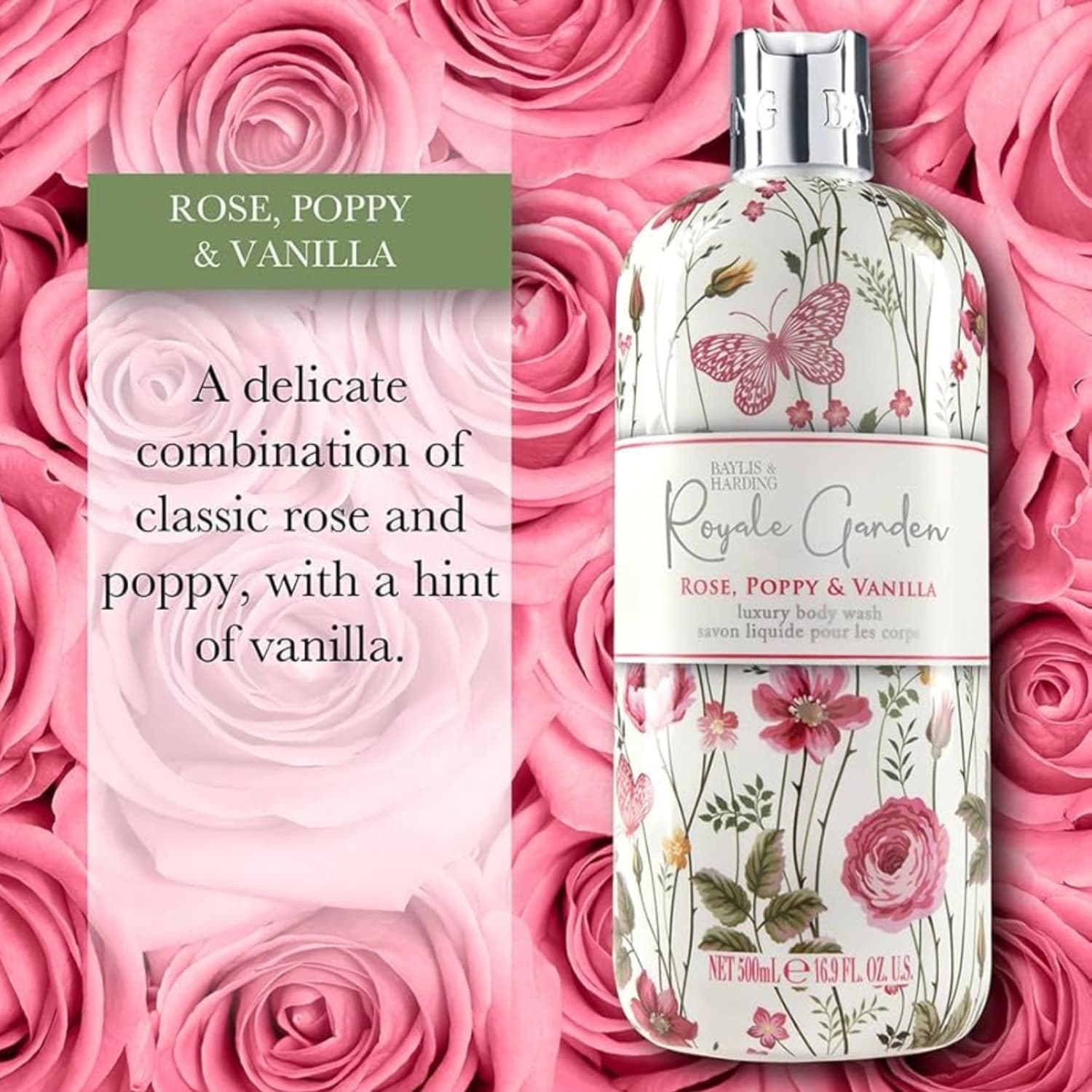 Baylis & Harding Royale Garden Rose Hand Wash 500ml