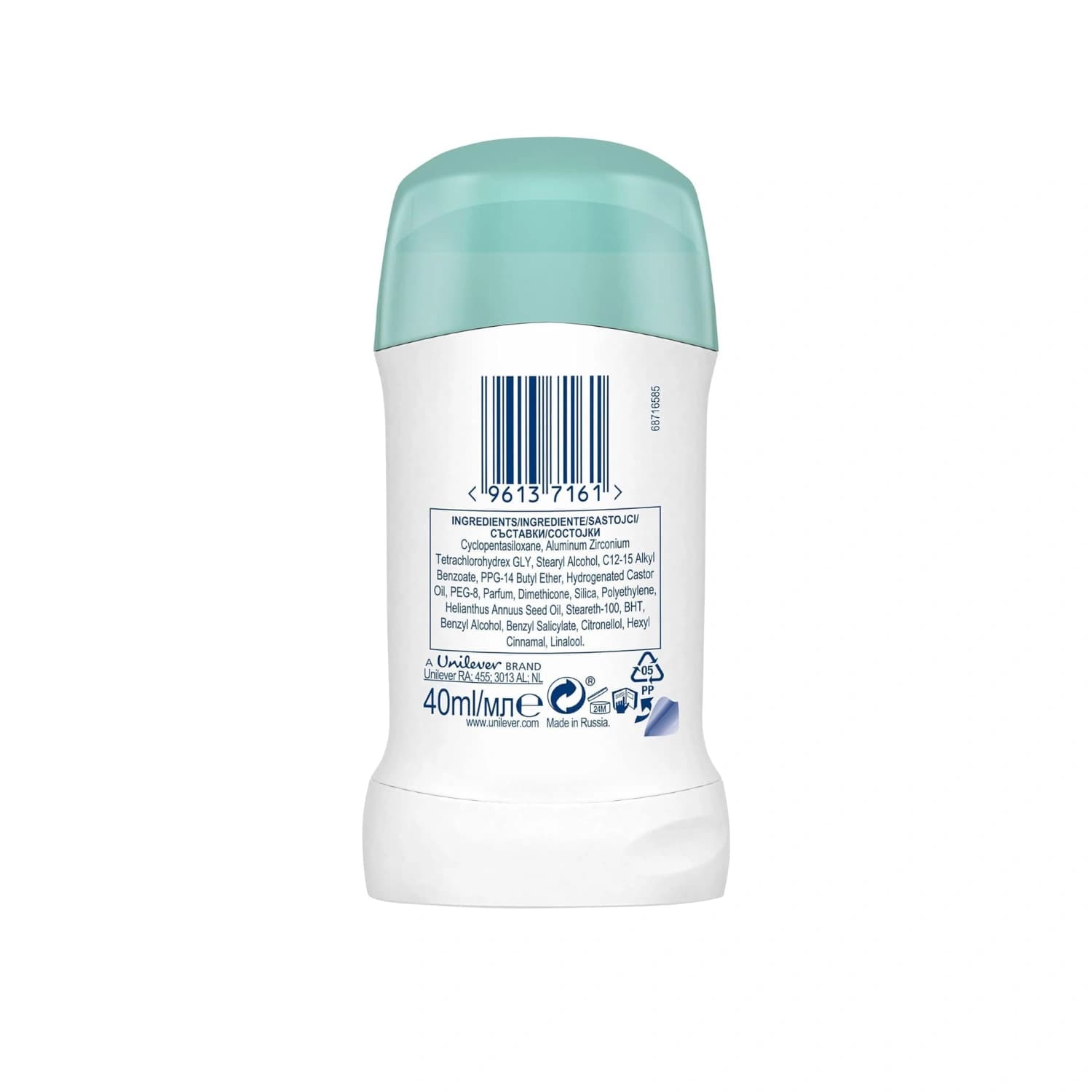 Dove Anti-Per spirant Stick Pear and Aloe Vera 40ml
