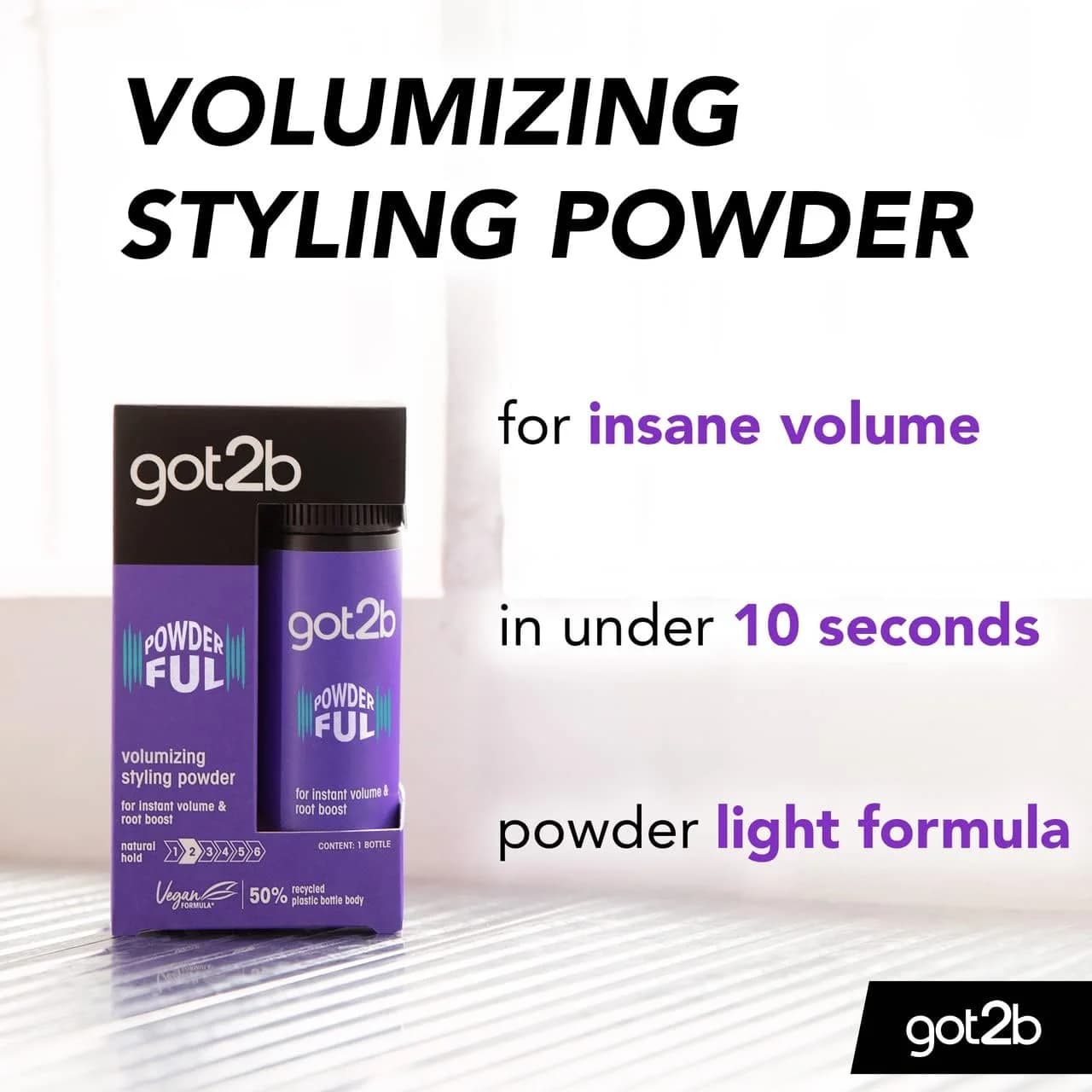 Got2b Powder ful Hair Volumising Styling Powder 10g
