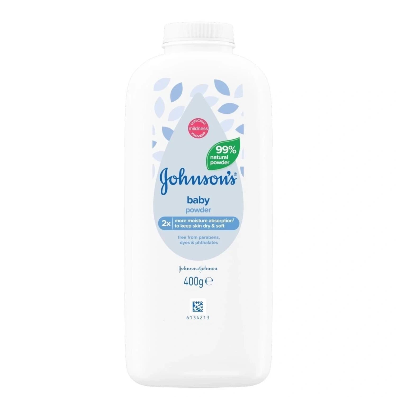 Johnson's Natural Baby Powder 400g