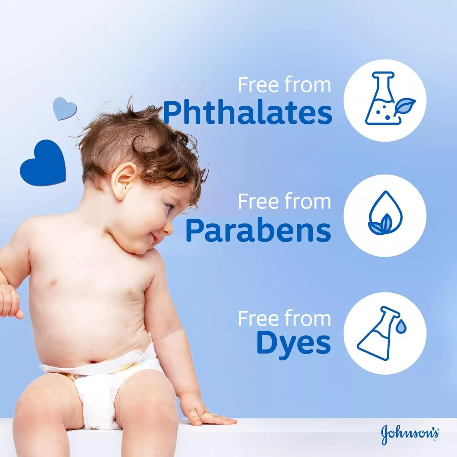 Johnson's Natural Baby Powder 400g