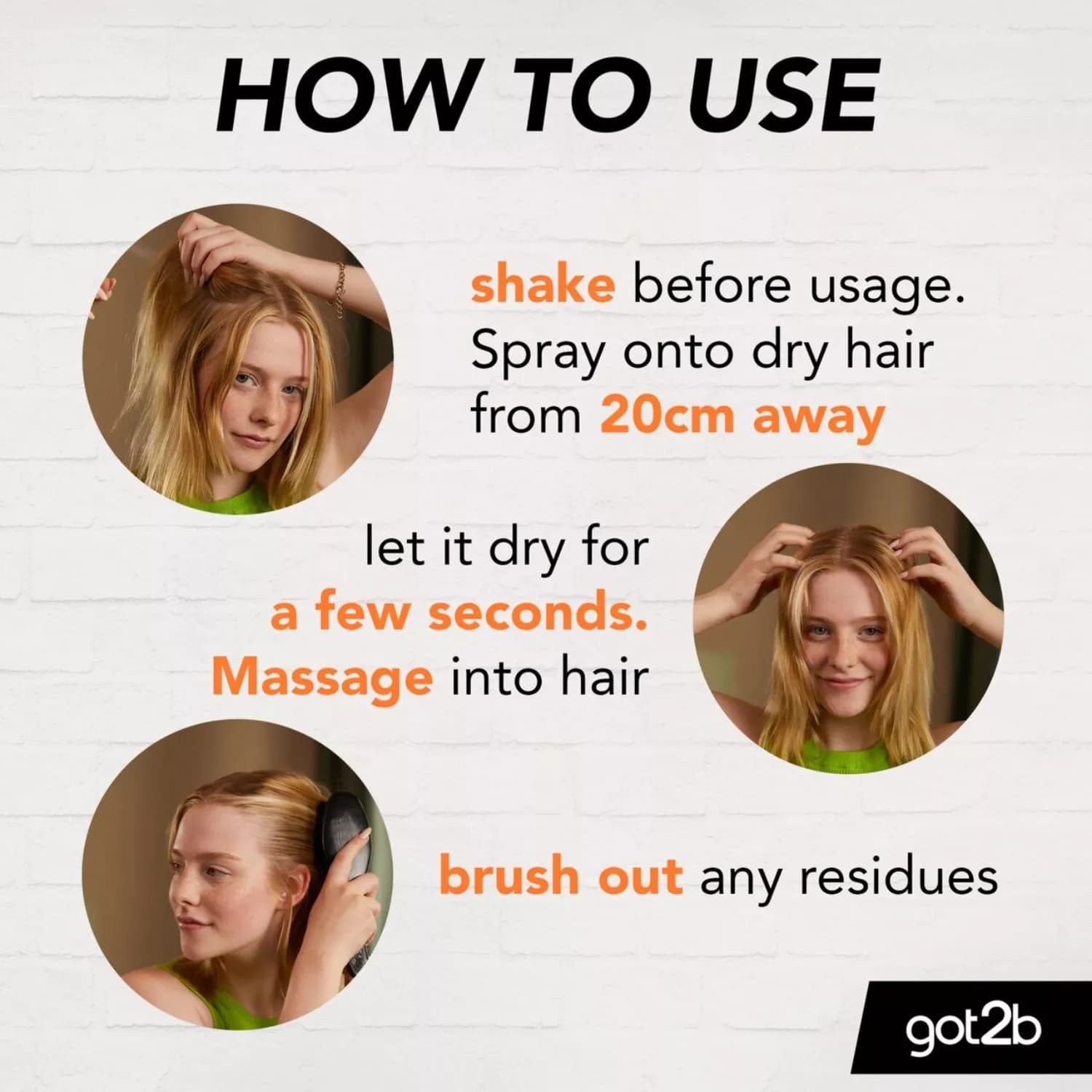 Schwarzkopf got2b Extra Texture Dry Shampoo 200ml