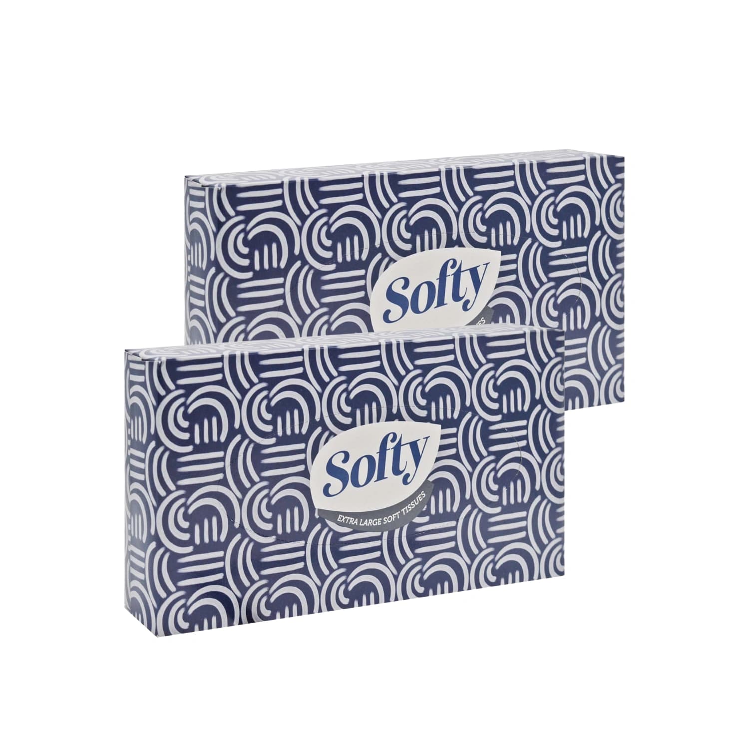 Softy Extra Large Soft Tissues 2 Ply 80 Pack