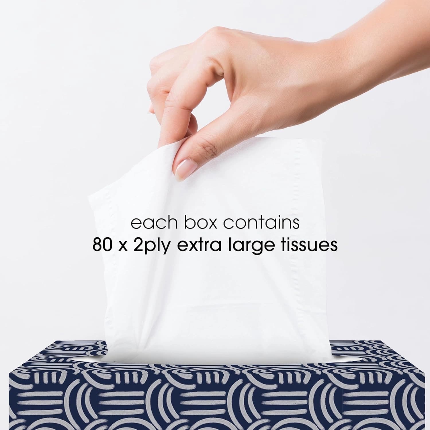Softy Extra Large Soft Tissues 2 Ply 80 Pack