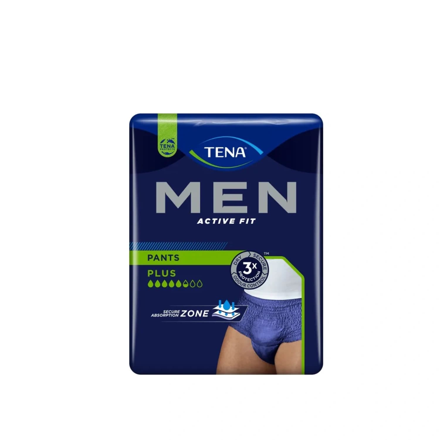 Tena Men Active Fit Pants Small/Medium 9 Count
