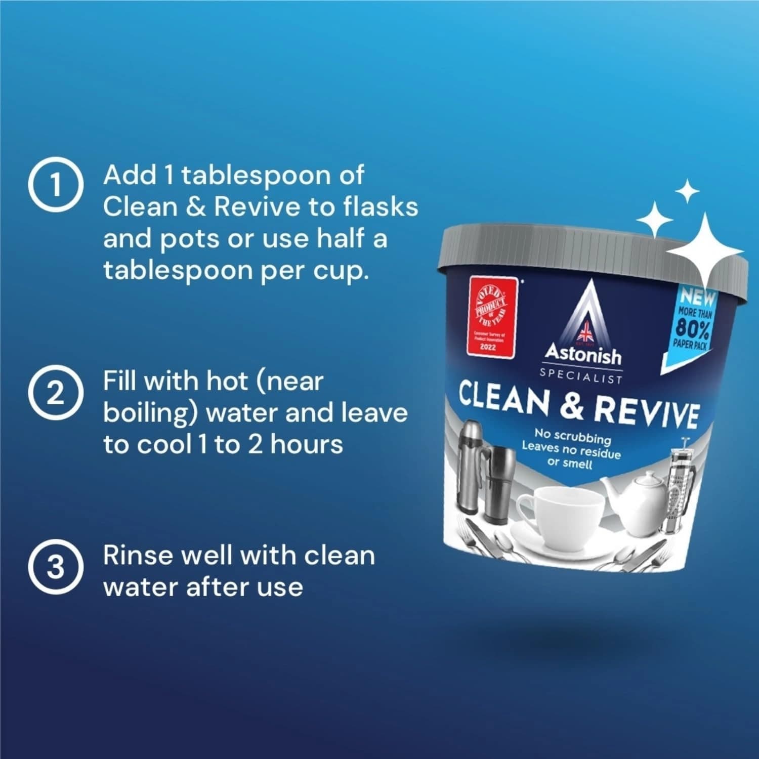 Astonish Specialist Clean & Revive Stain Remover 350g