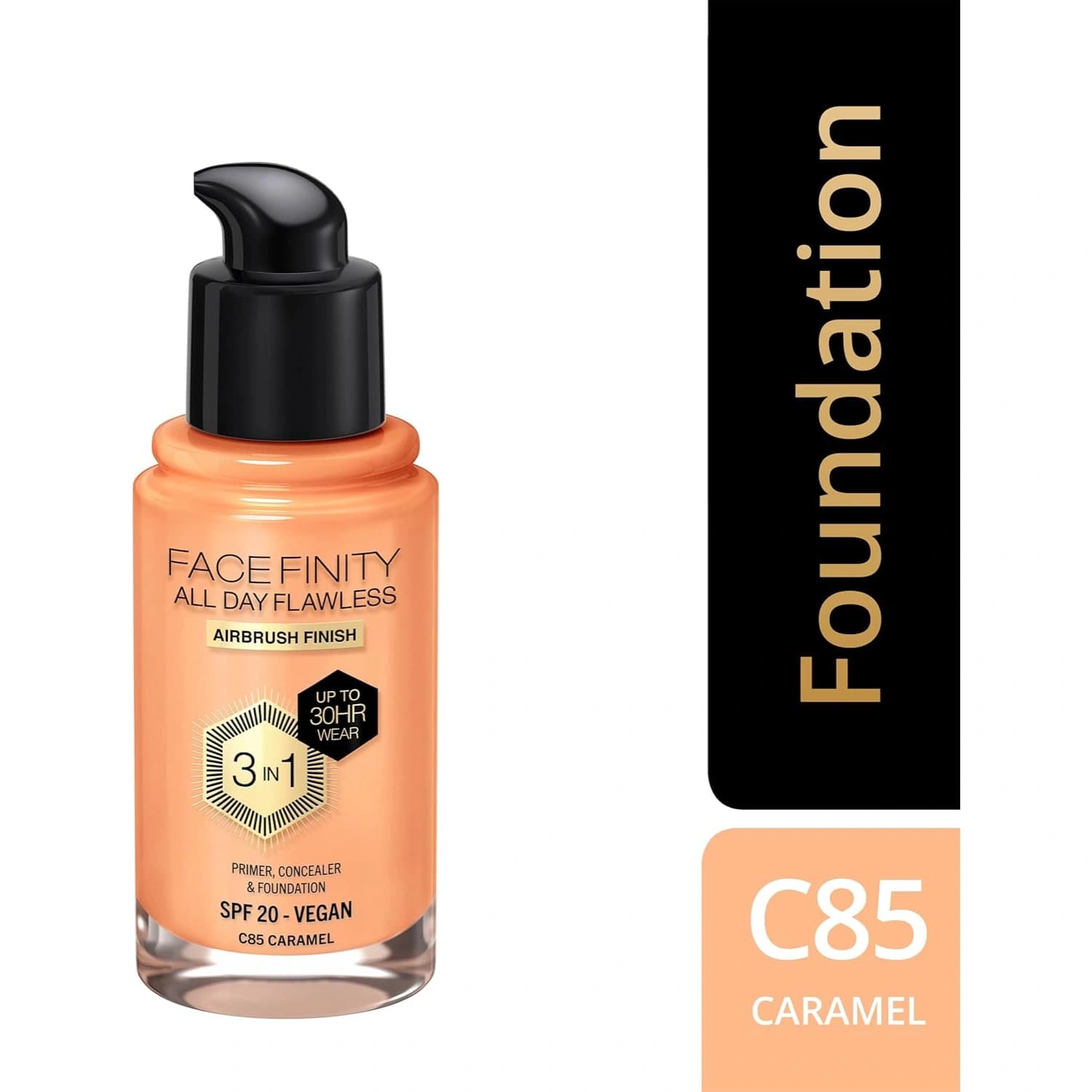 Max Factor Facefinity 3in1 Foundation 85 Caramel