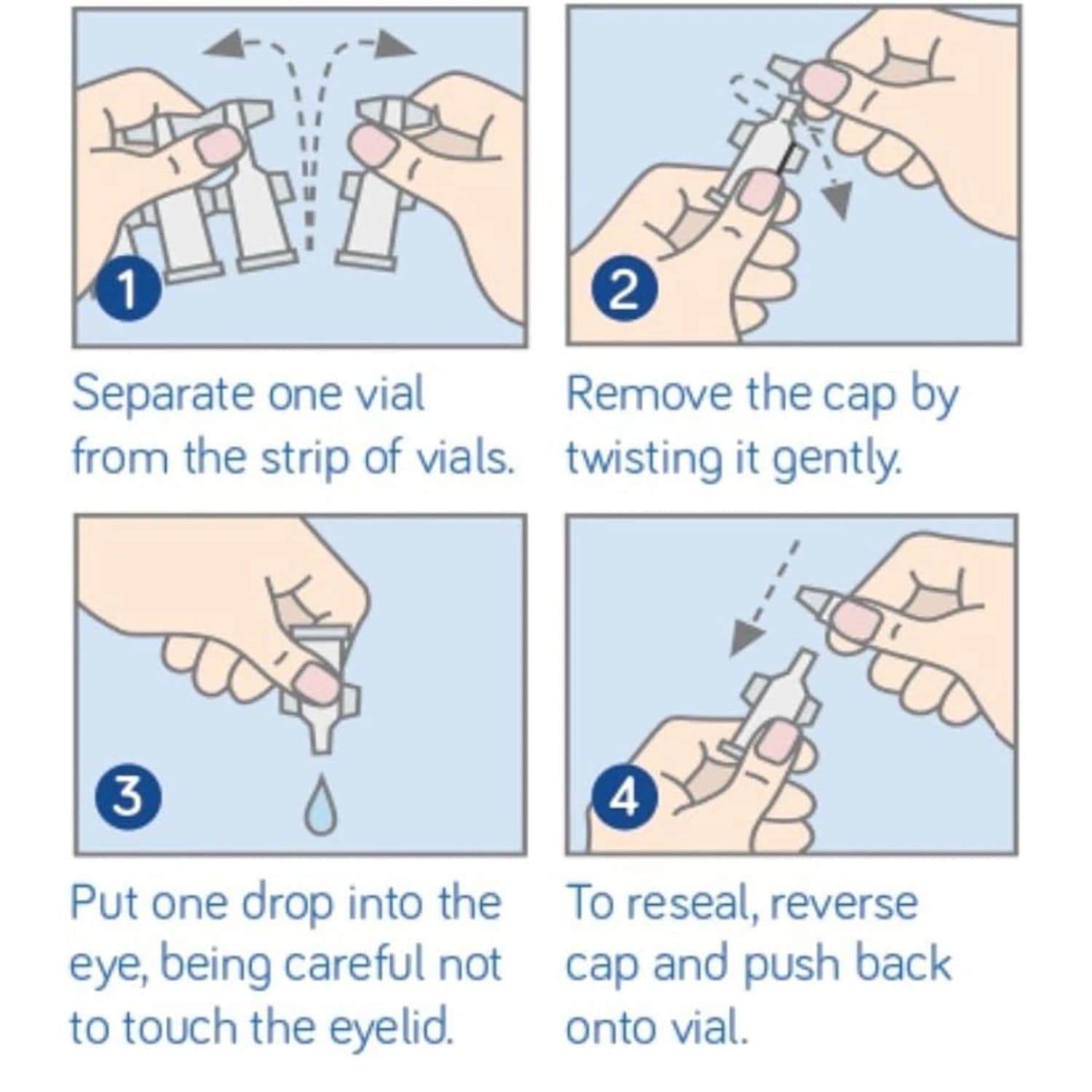 Clinitas 0.2% Lubricant Eye Drops 30 x 0.5ml