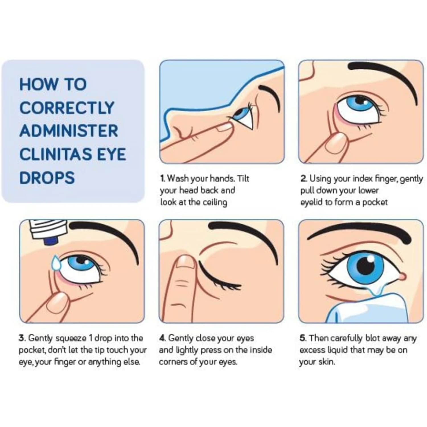 Clinitas 0.2% Lubricant Eye Drops 30 x 0.5ml
