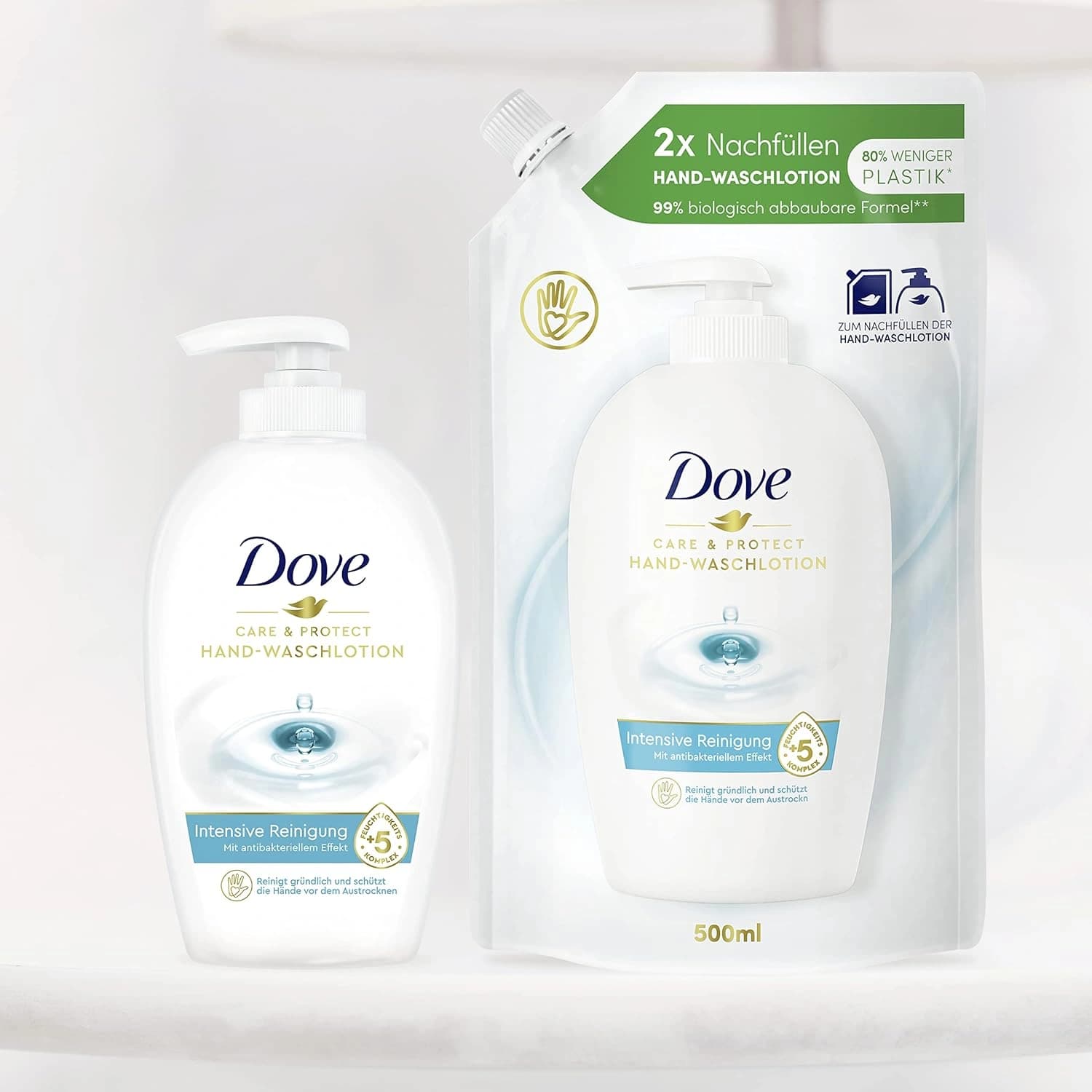 Dove Handwash Refill Pouch Deep Cleansing 500ml