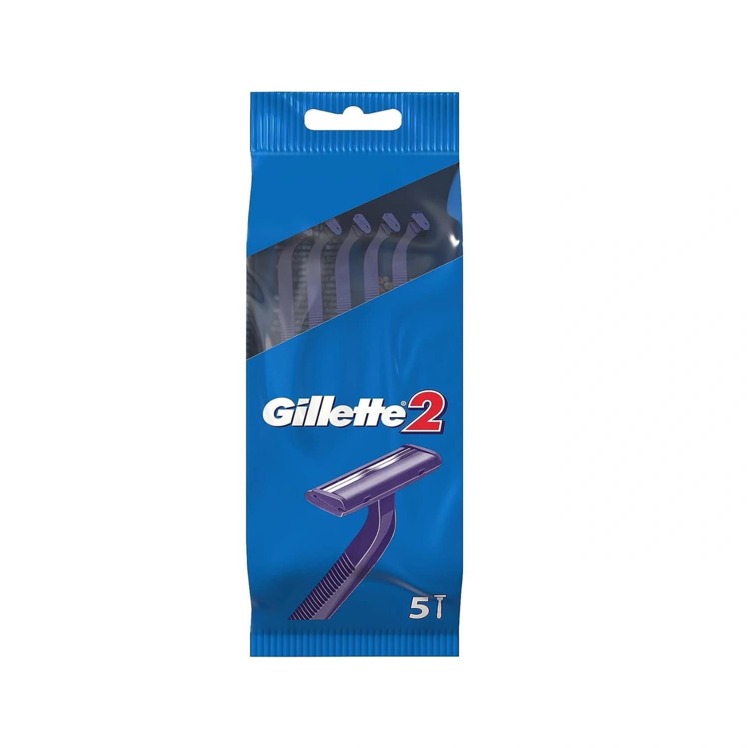 Gillette G2 Twin Blade Disposable Razor 5 Pack