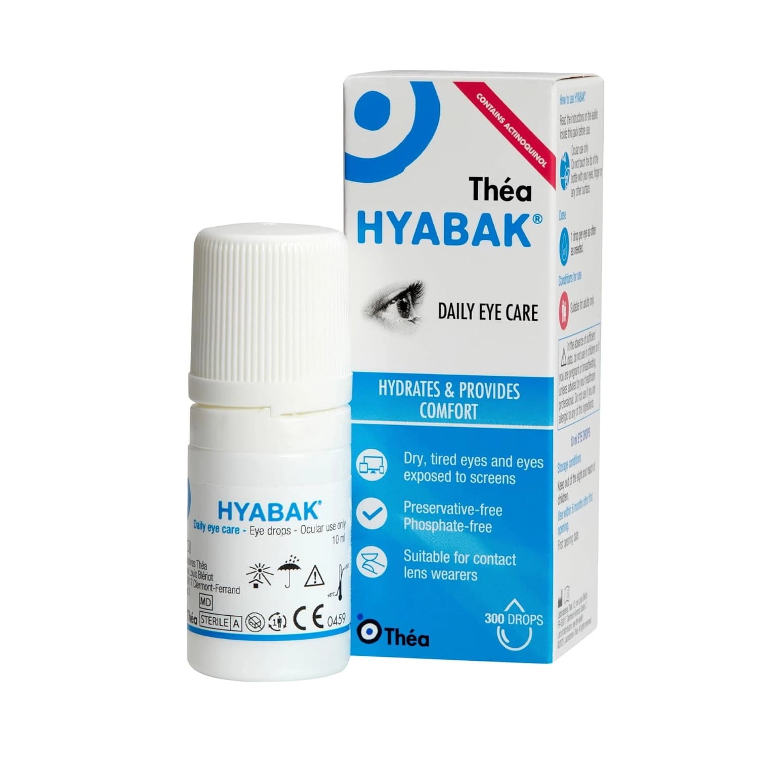 Hyabak Eye Drops Hypotonic for Dry Eyes 10ml